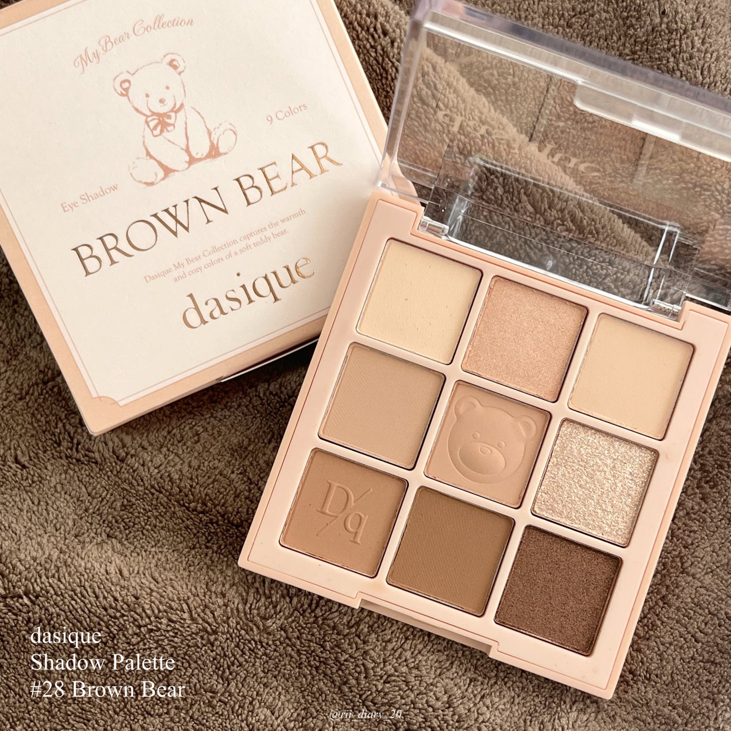 シャドウパレット/dasique/アイシャドウパレットを使ったクチコミ(1枚目)