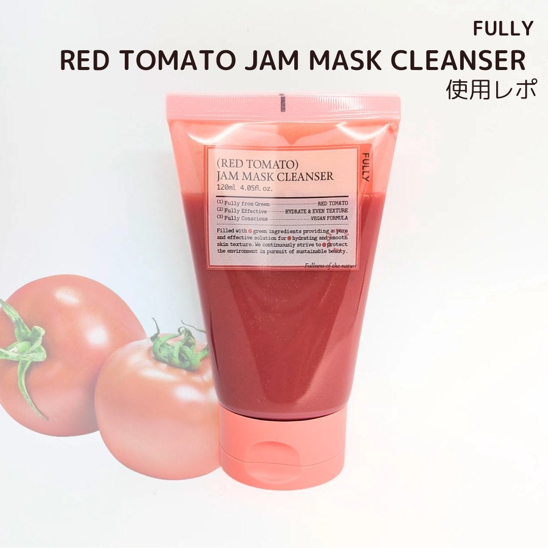 レッドトマトジャムマスククレンザー/FULLY/その他洗顔料を使ったクチコミ(1枚目)