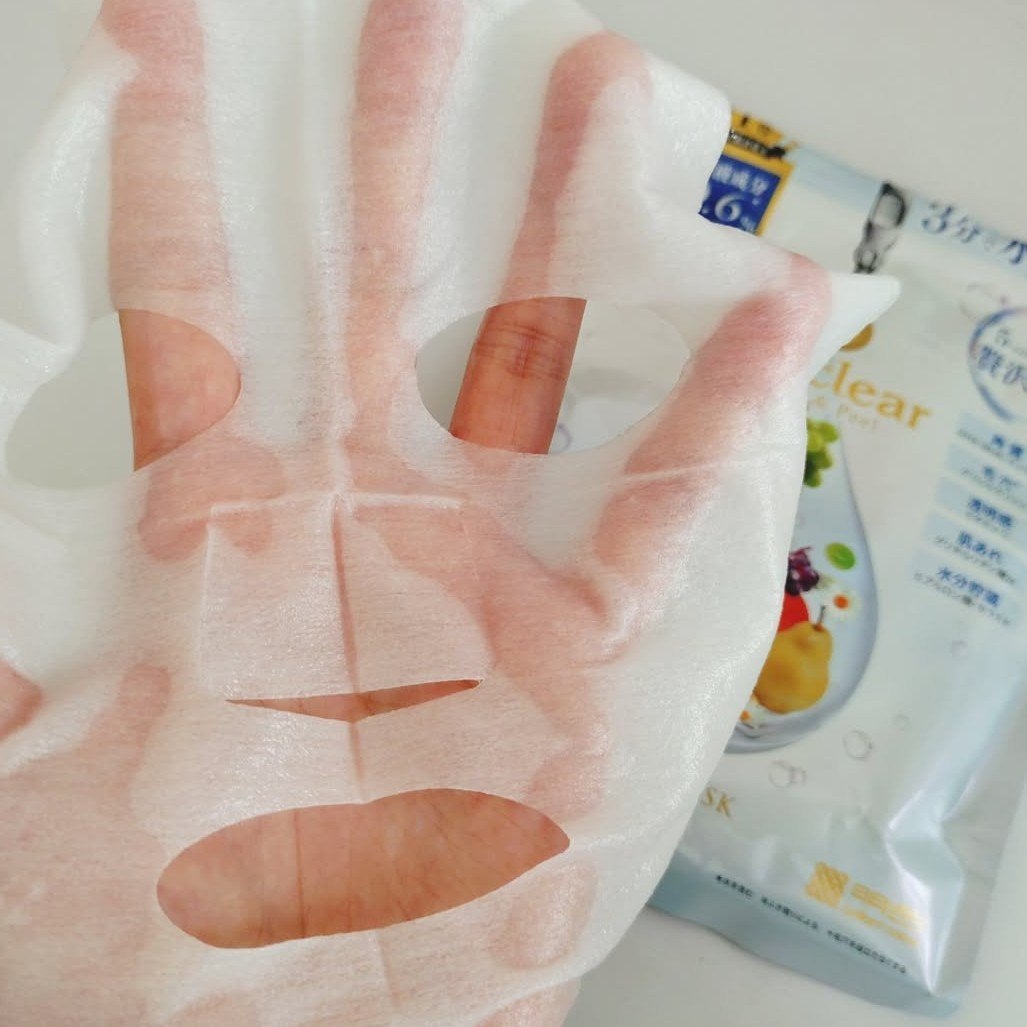 DETクリア ブライト&ピール シートマスク/Detclear/シートマスク・パックを使ったクチコミ(4枚目)