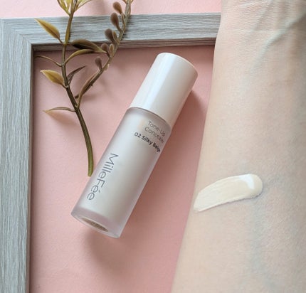 トーンアップコンシーラー 02 シルキーベージュ/MilleFée/化粧下地の画像