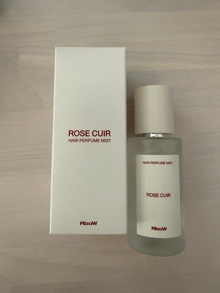 ヘアパフュームミスト ROSE CUIR /RboW/ヘアミストを使ったクチコミ(1枚目)