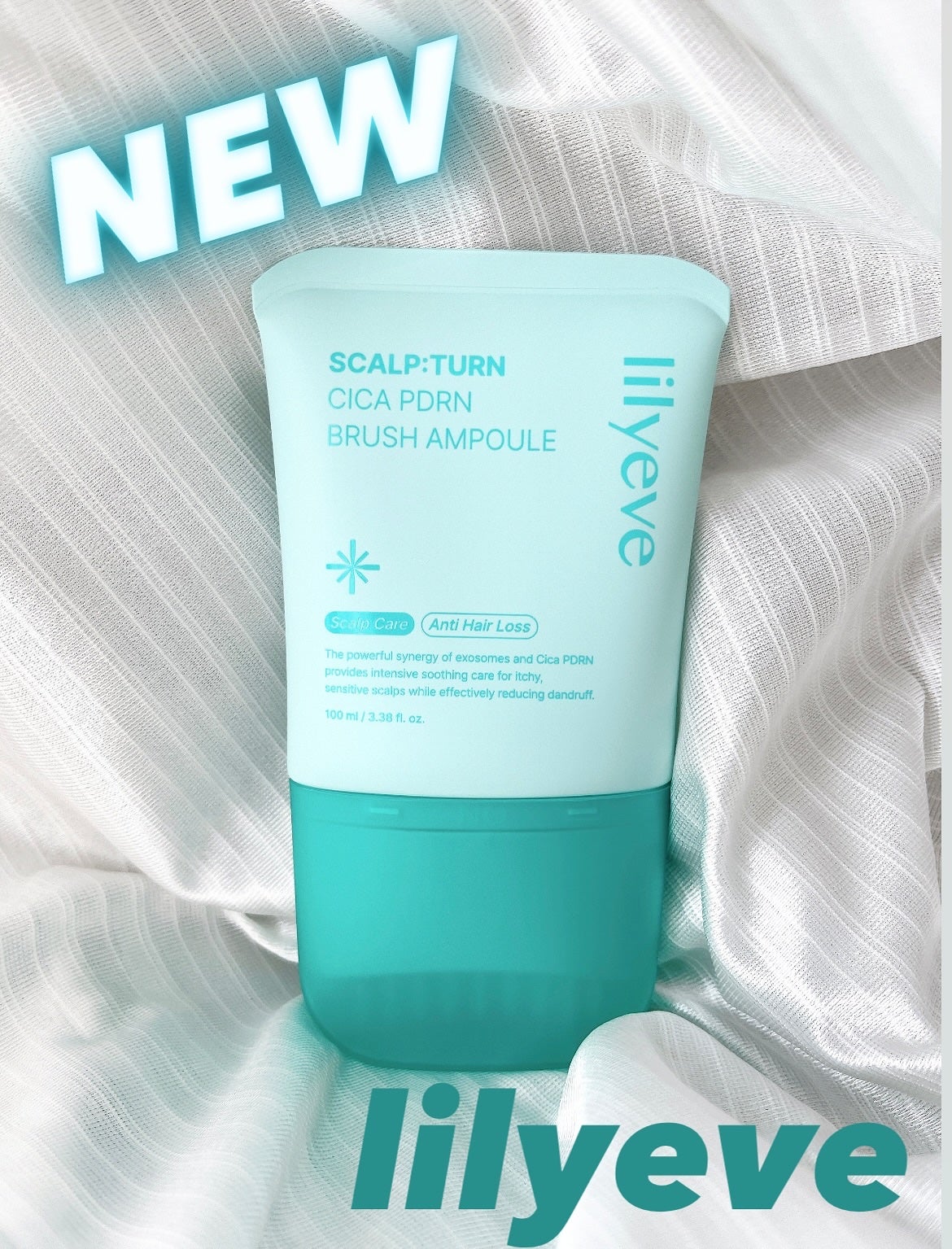 スカルプターンヘアアンプル/リリーイブ/頭皮ローションを使ったクチコミ(1枚目)