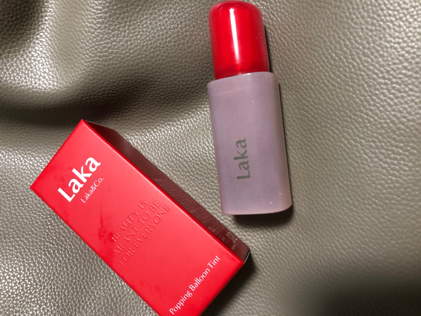 ポッピングバルーンティント/Laka/リップティントを使ったクチコミ(1枚目)