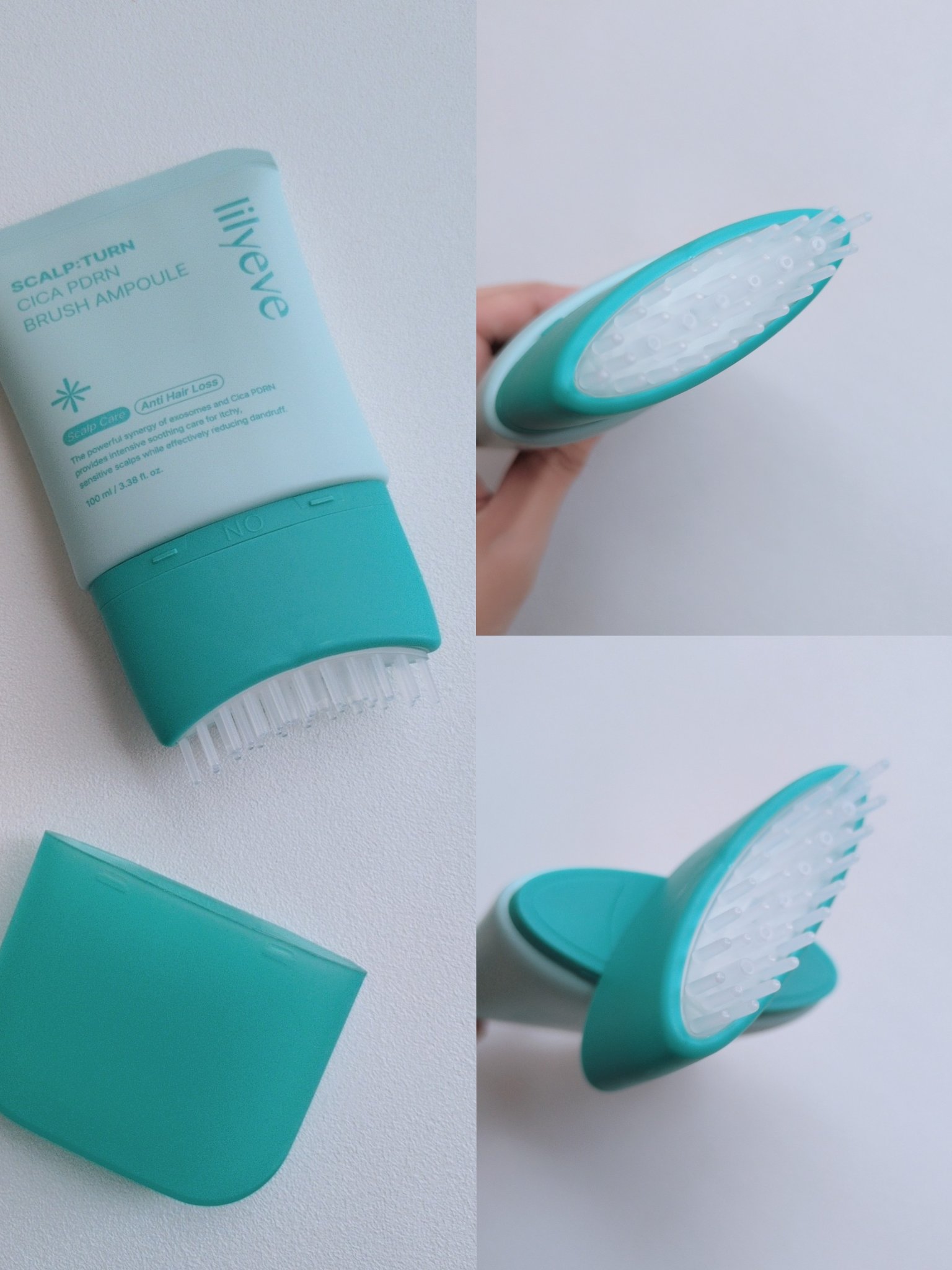 スカルプターンヘアアンプル/リリーイブ/頭皮ローションを使ったクチコミ（2枚目）