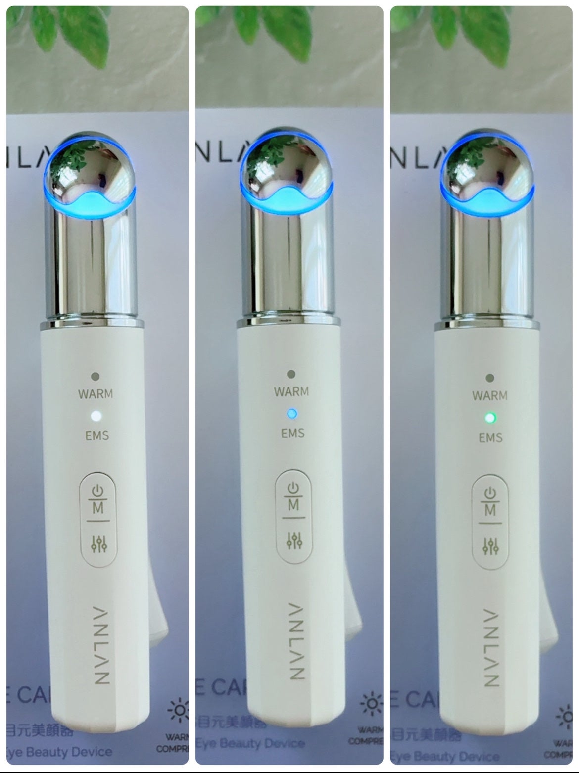 目元美顔器/ANLAN/美顔器・マッサージを使ったクチコミ(4枚目)