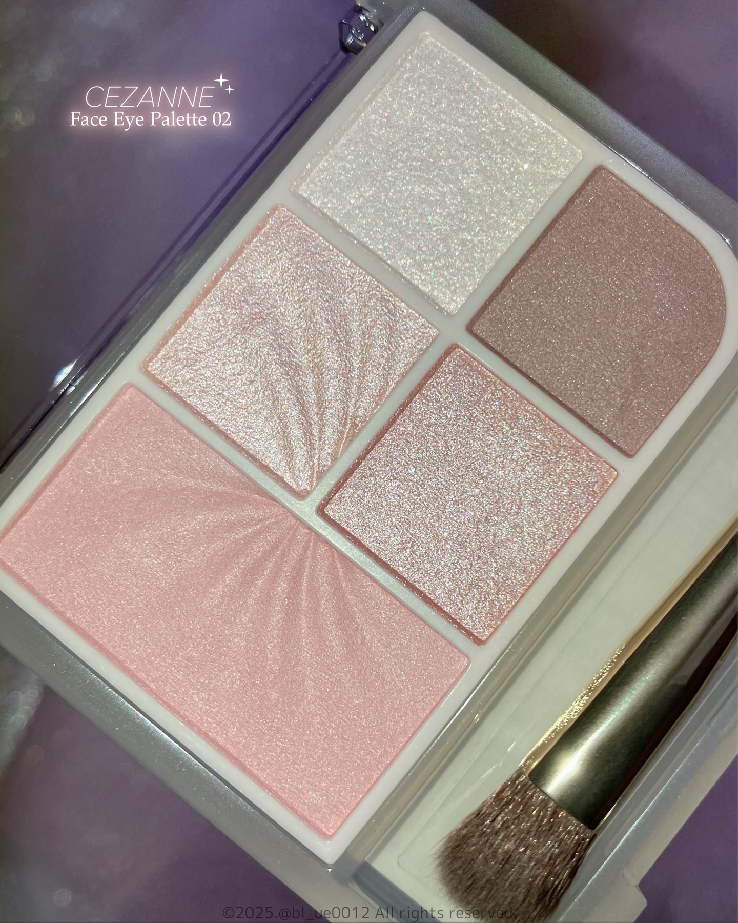 フェイスアイパレット/CEZANNE/アイシャドウを使ったクチコミ（2枚目）