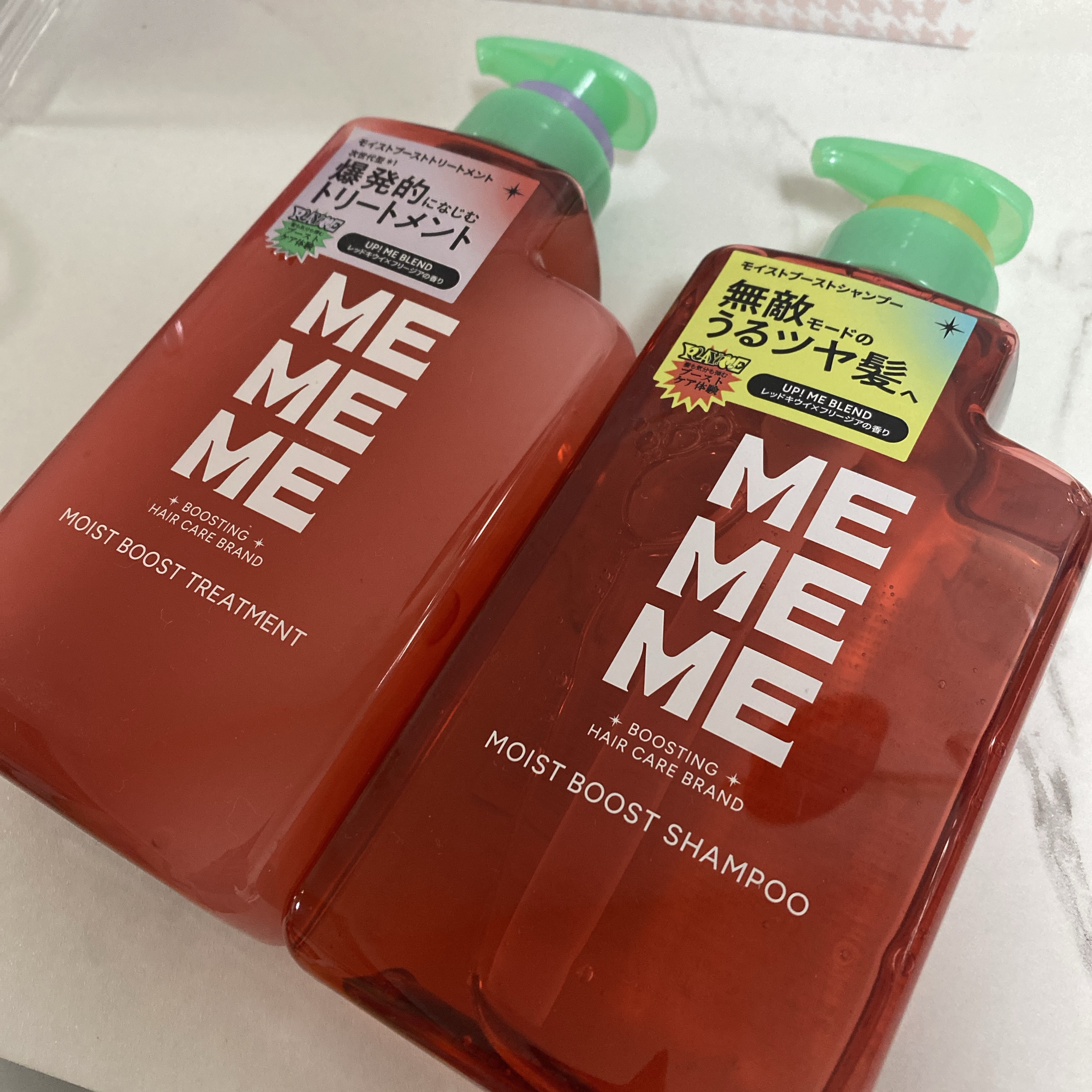 モイストブーストシャンプー／モイストブーストトリートメント/MEMEME/市販シャンプーを使ったクチコミ（2枚目）