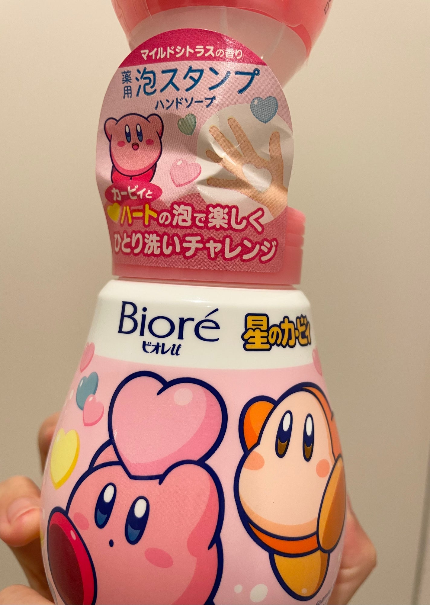 ビオレu 泡スタンプハンドソープ【医薬部外品】/ビオレu/ハンドソープを使ったクチコミ(2枚目)