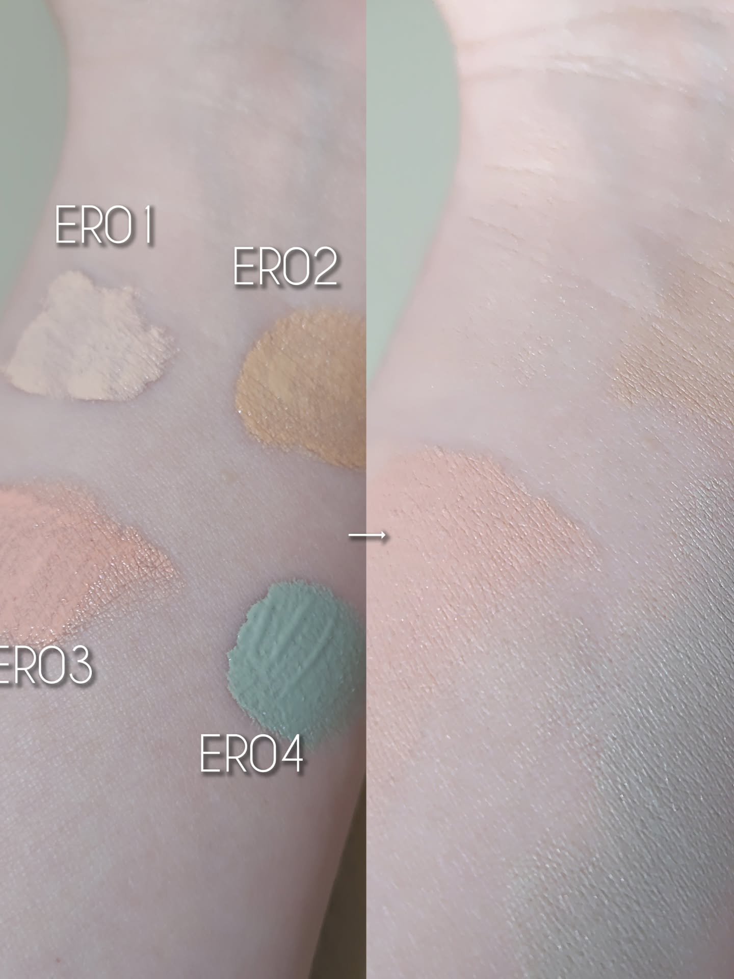 エシリアル セラムコンシーラー/excel/リキッドコンシーラーを使ったクチコミ（2枚目）