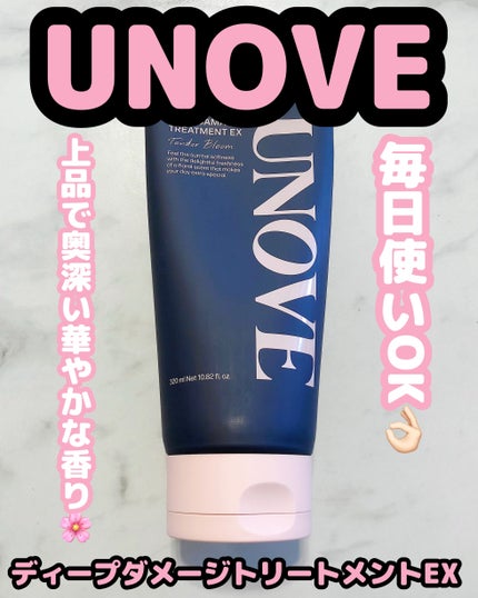 ディープダメージトリートメントEX/UNOVE/洗い流すヘアトリートメントを使ったクチコミ(1枚目)
