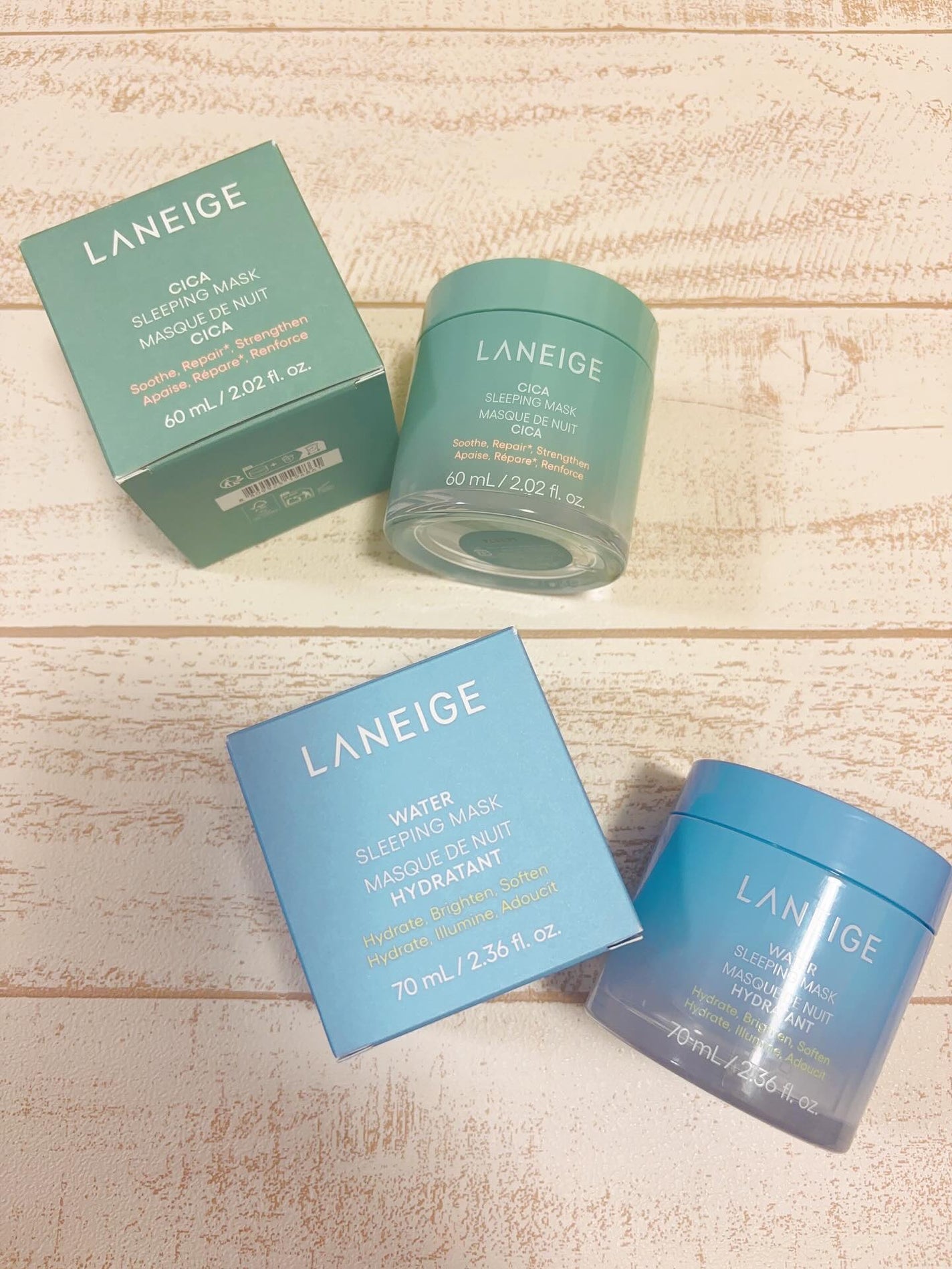 シカスリーピングマスク N/LANEIGE/フェイスクリームを使ったクチコミ(1枚目)