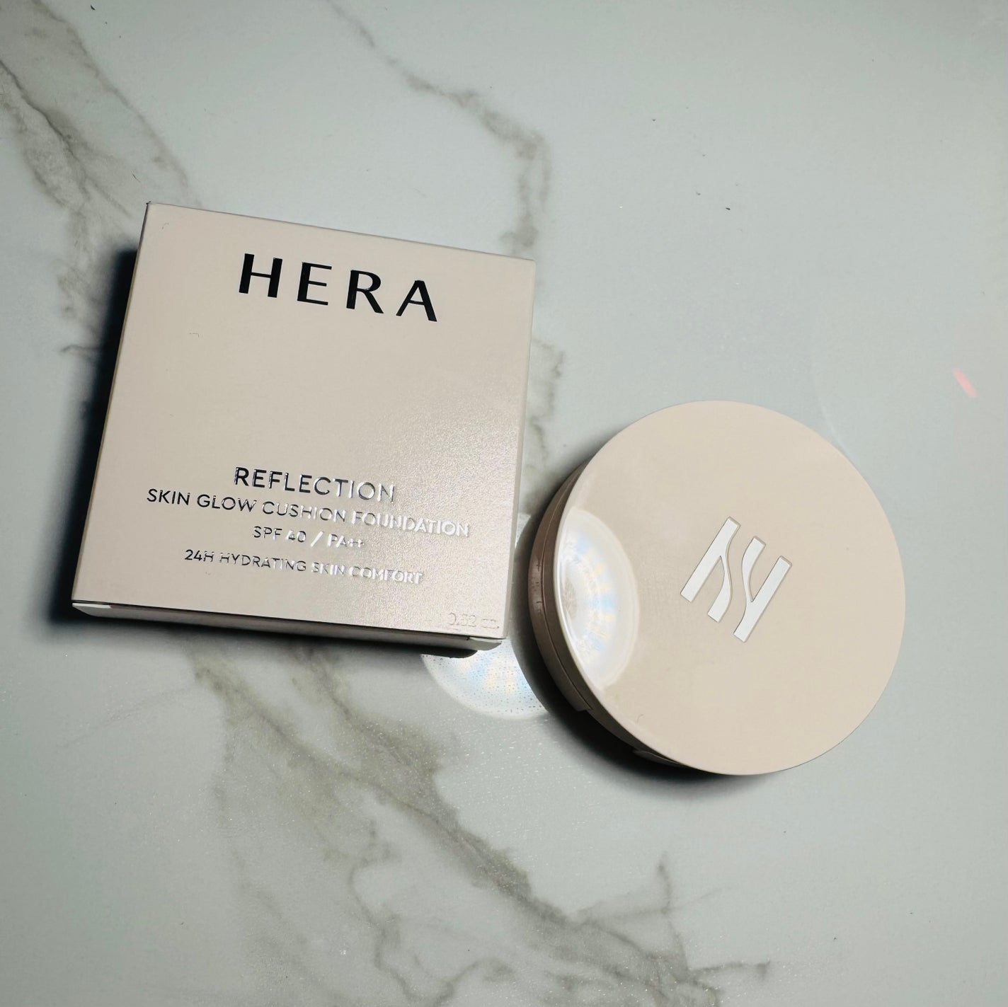 リフレクション スキン グロウ クッション ファンデーション/HERA/クッションファンデーションを使ったクチコミ(1枚目)