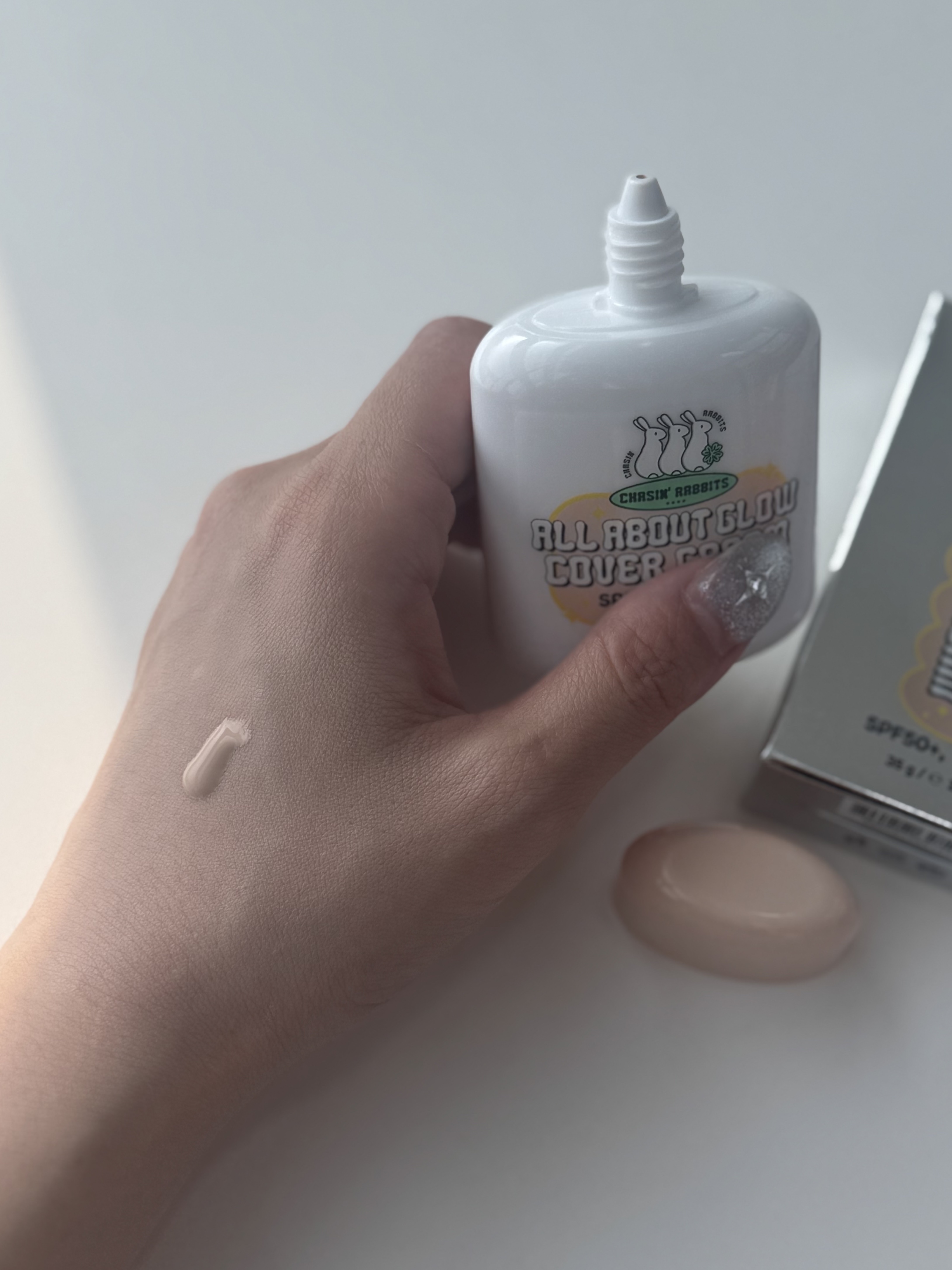 オールアバウトグロウカバークリーム/CHASIN'RABBITS/日焼け止めクリームを使ったクチコミ（2枚目）