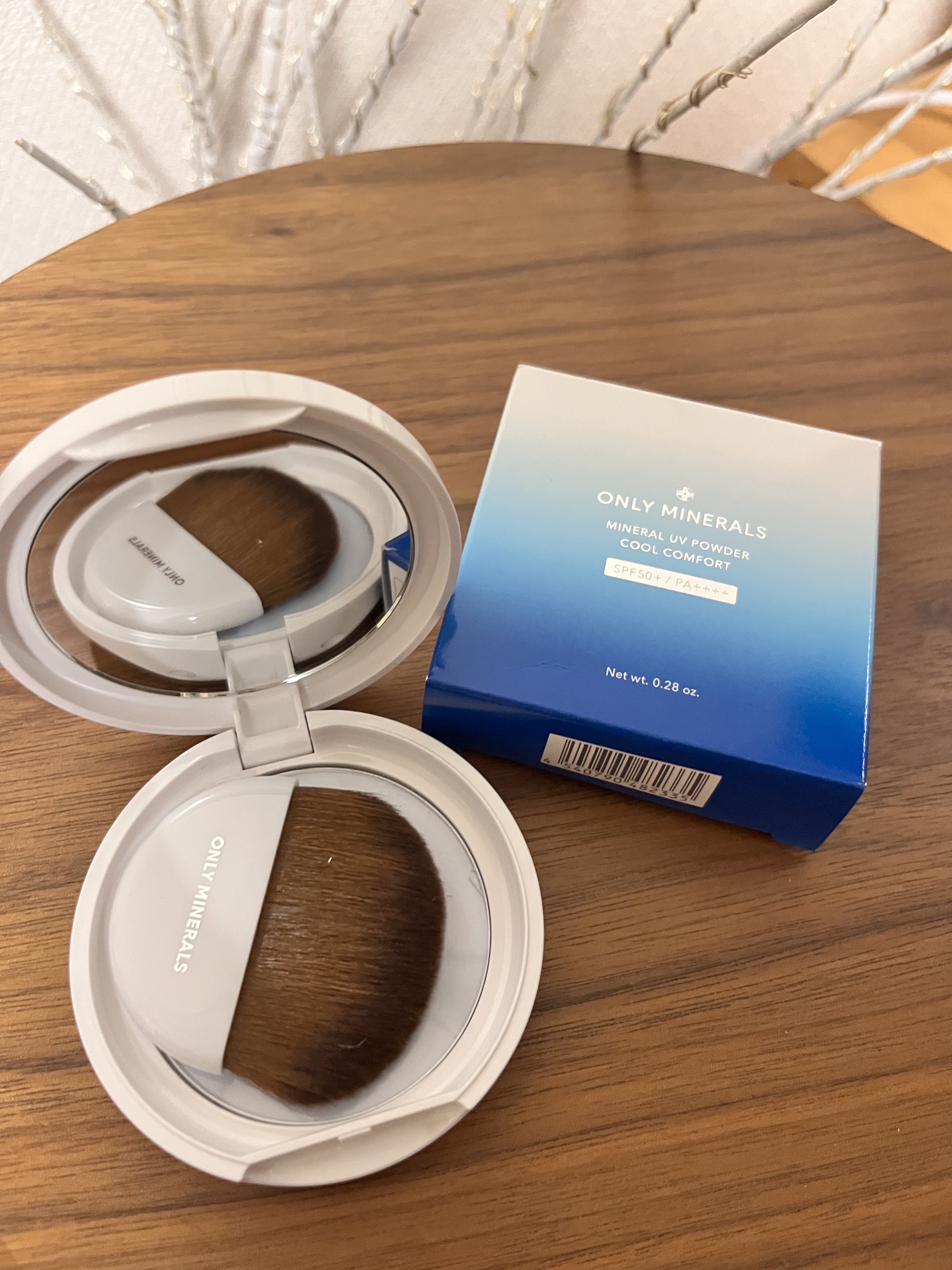ミネラルUVパウダーS クールコンフォート EX02 アイスブルー/ONLY MINERALS/プレストパウダーを使ったクチコミ（2枚目）
