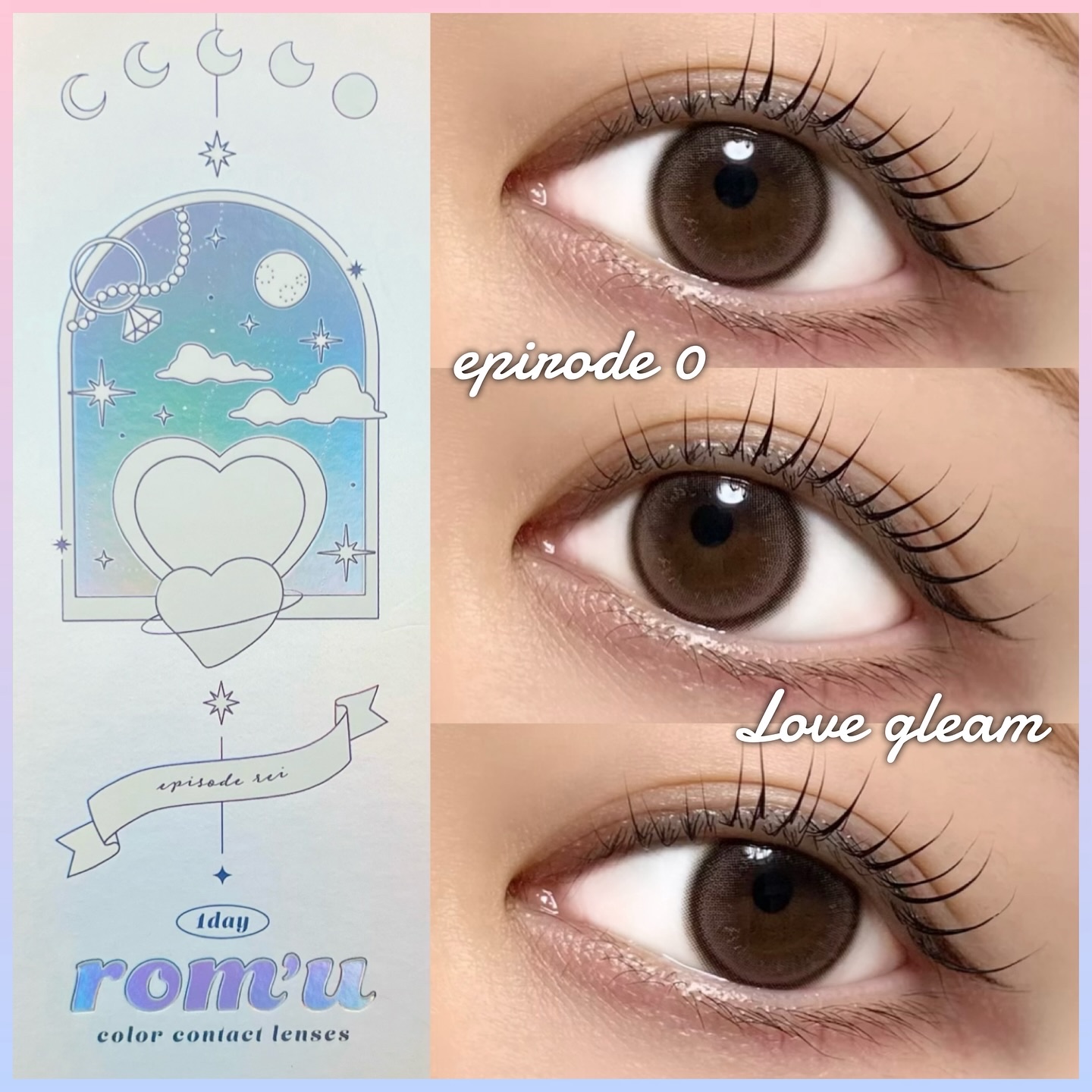 rom’u 1day/rom’u/ワンデー（１DAY）カラコンを使ったクチコミ（1枚目）