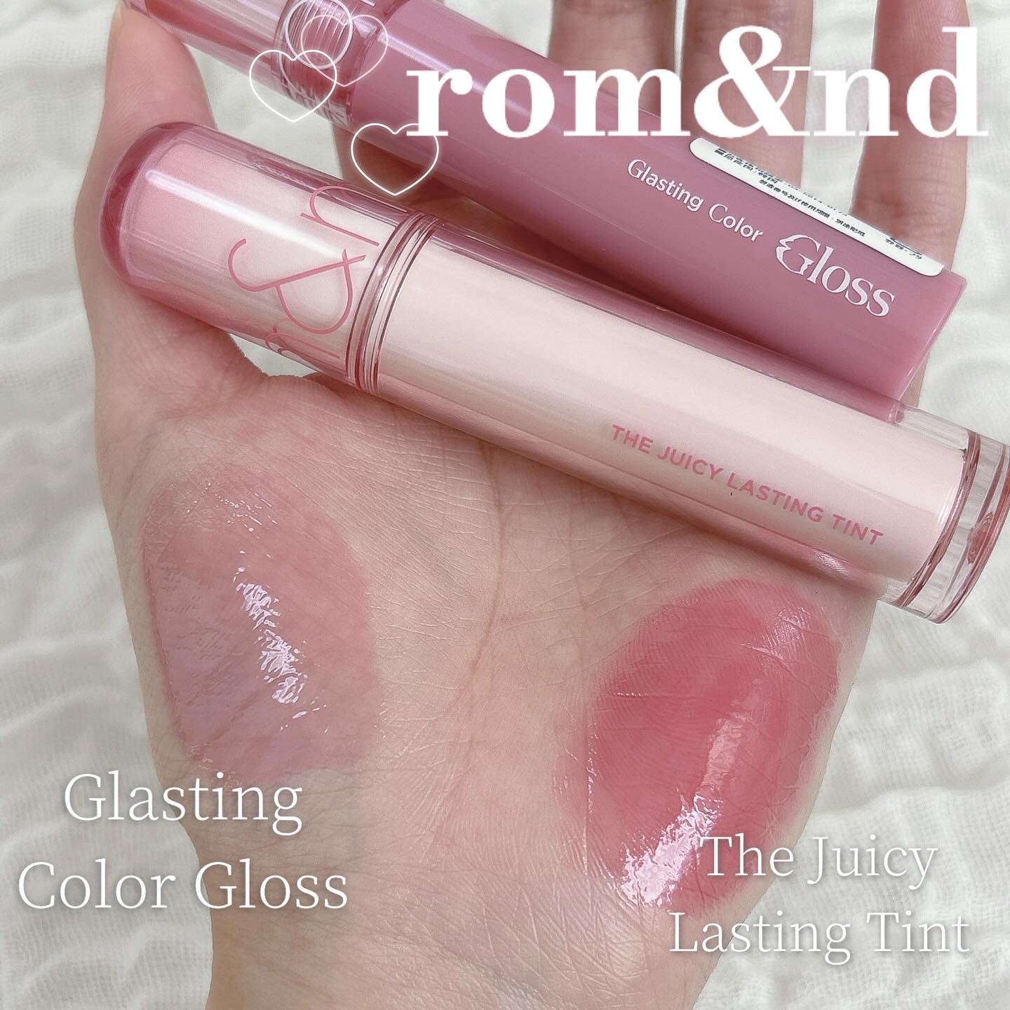 ザ ジューシーラスティングティント/rom&nd/リップティントを使ったクチコミ（1枚目）