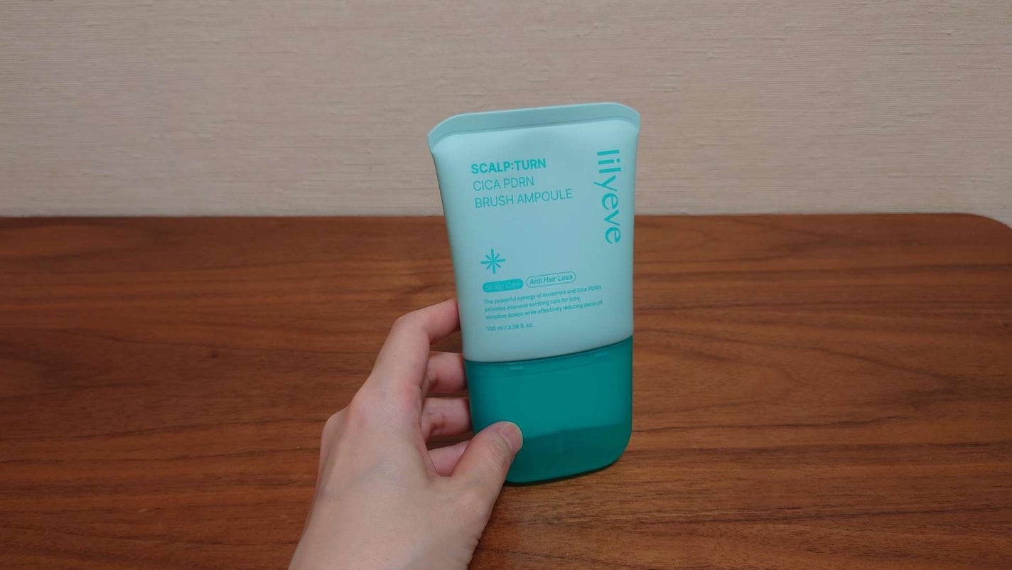 スカルプターンヘアアンプル/リリーイブ/頭皮ローションを使ったクチコミ(2枚目)