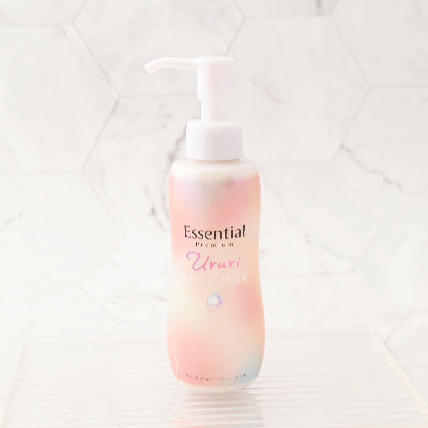 エッセンシャル プレミアム うるりジェリーミルク/エッセンシャル/ヘアミルクを使ったクチコミ(3枚目)
