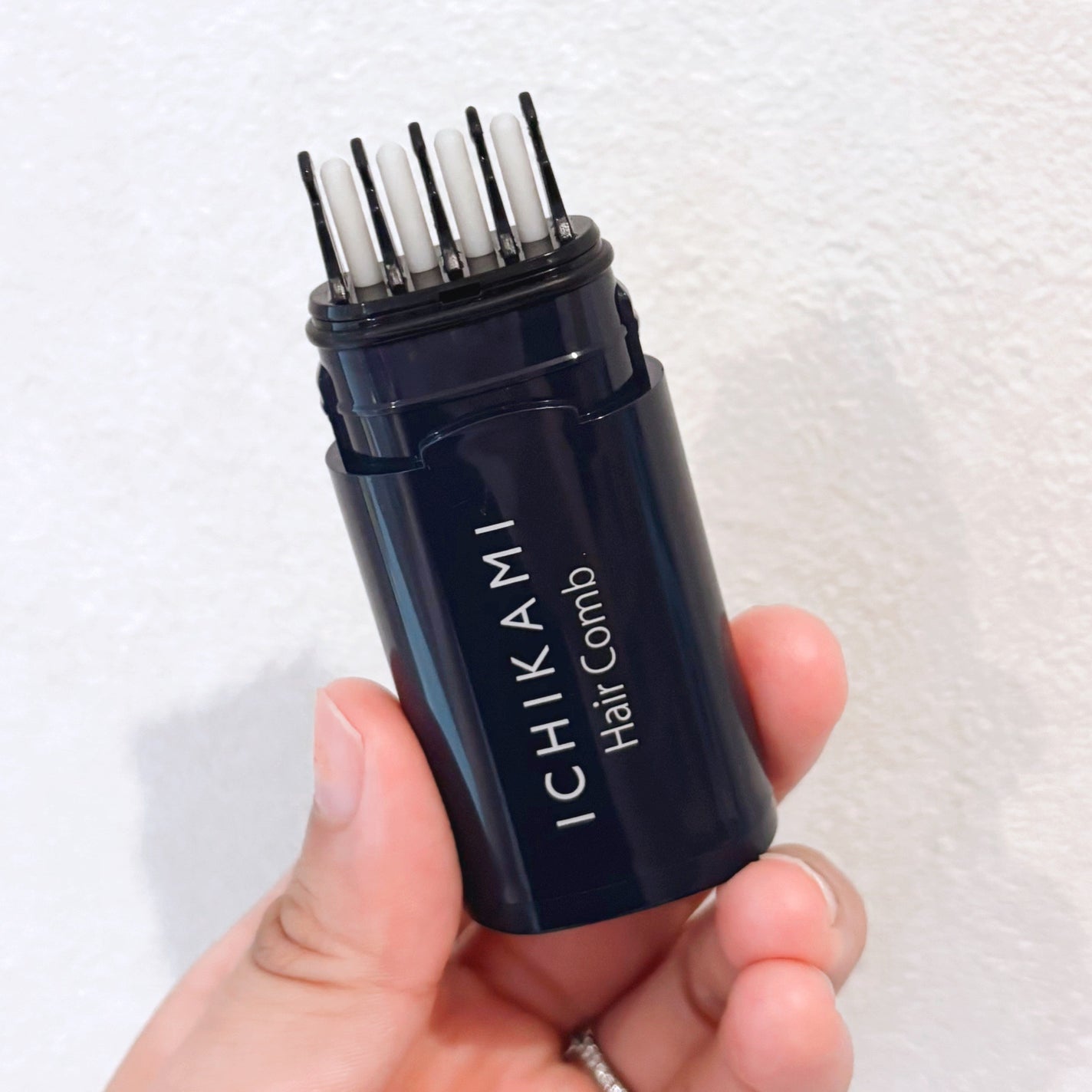 流し前髪キープコーム/いち髪/ヘアジェルを使ったクチコミ(4枚目)