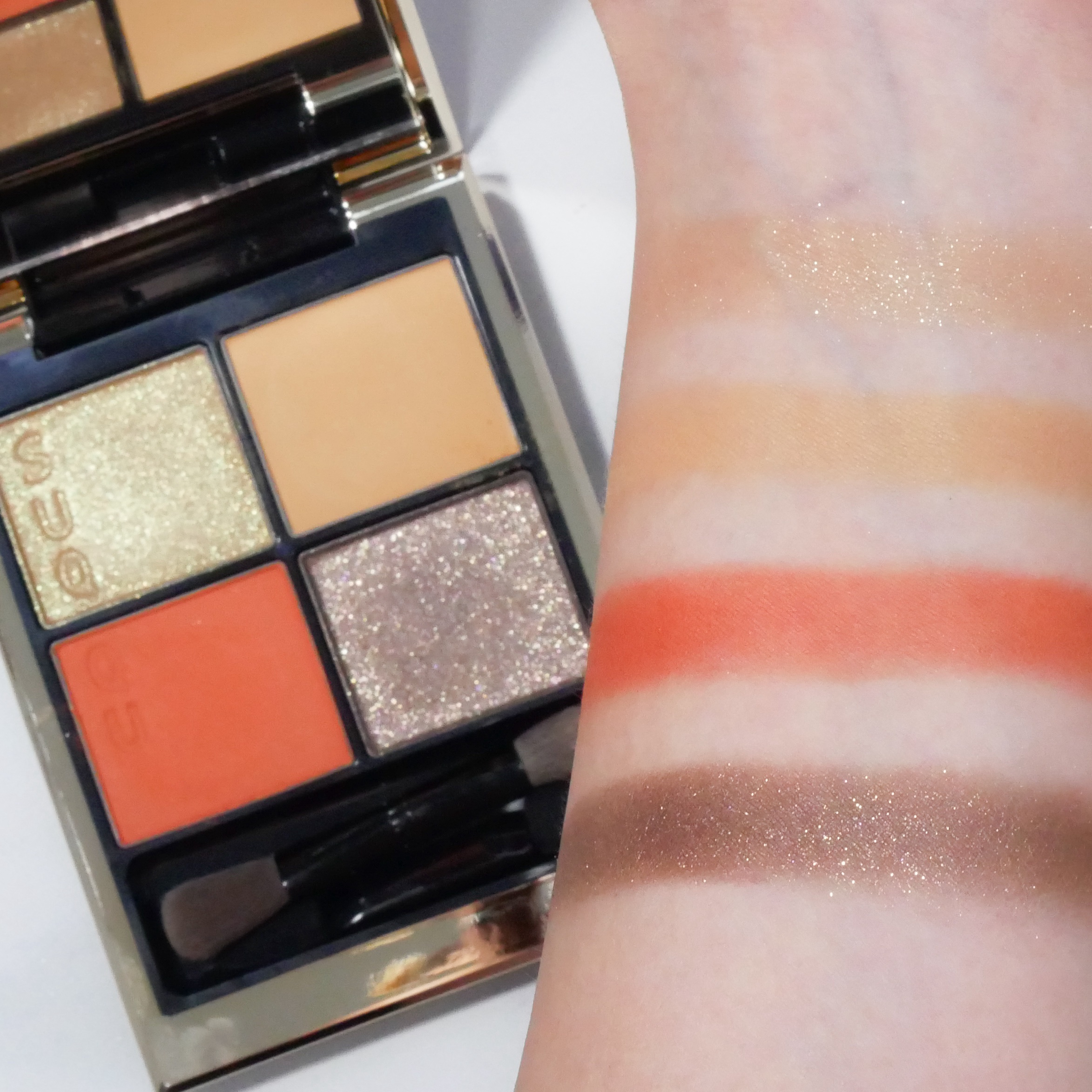 シグニチャー カラー アイズ 139 夏焦 -NATSUKOGASHI（限定色）/SUQQU/アイシャドウパレットを使ったクチコミ（2枚目）