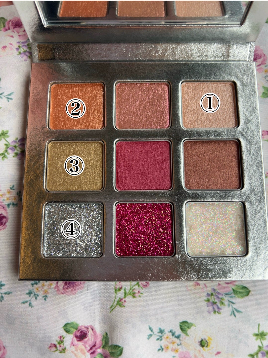 ジンジャーアイシャドウパレット(9色入り) /SHIRO/アイシャドウパレットを使ったクチコミ(4枚目)