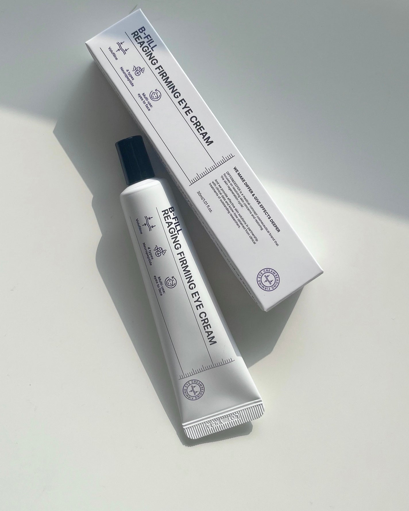 リーエイジング パーミングゾウ アイクリーム 弾力ペプチド/Differ&Deeper/アイケア・アイクリームを使ったクチコミ(1枚目)