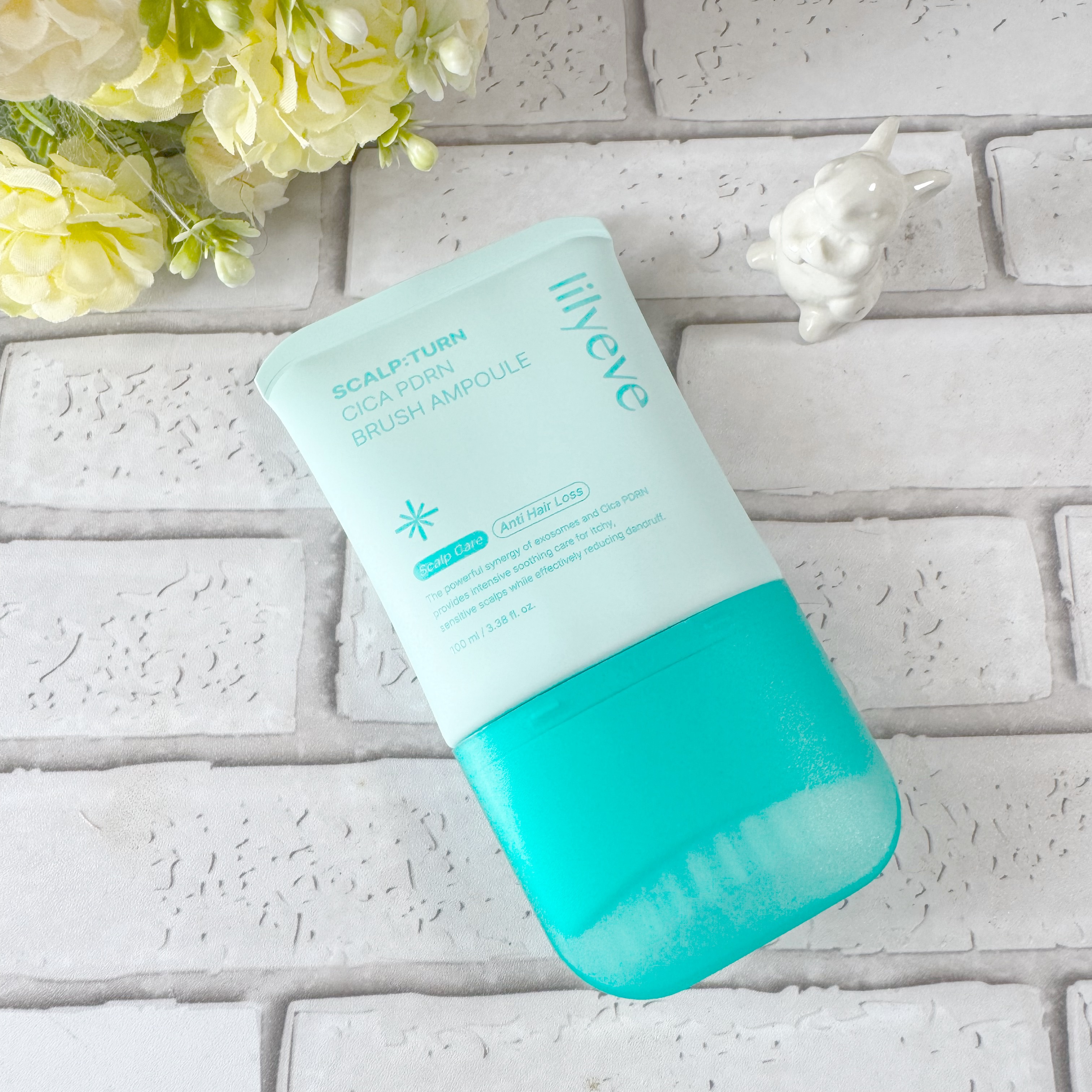 スカルプターンヘアアンプル/リリーイブ/頭皮ローションを使ったクチコミ（2枚目）