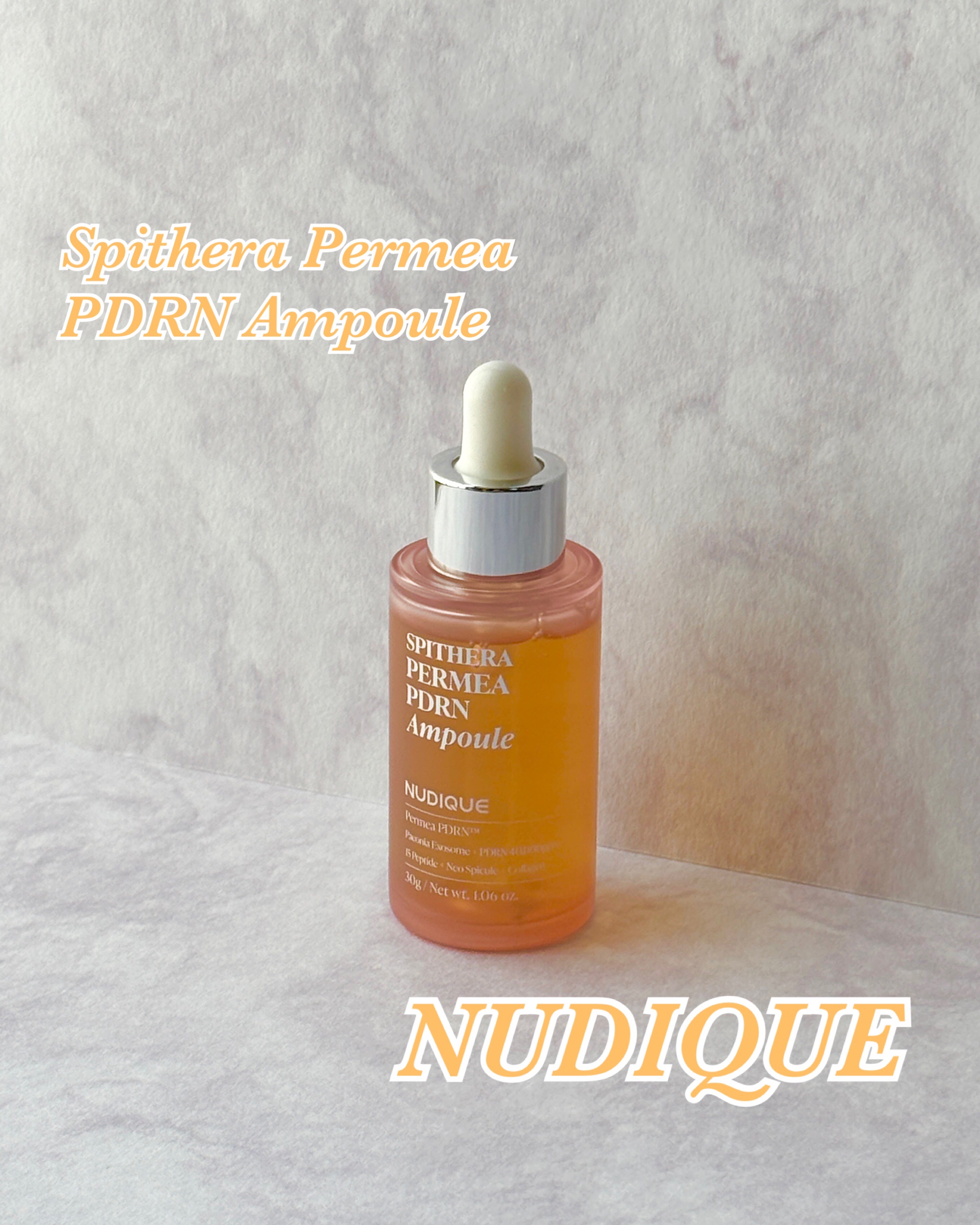 ☀️🐬🏝️🐬☀️
優しい使い心地でハリや弾力ケア❣️
第4世代スピキュール×PDRNの美容液💕

ヌーディーク様から
商品をご提供いただきました✨

✳︎
ヌーディーク
スピテラパーミアPDRN美容液
30ml
✳︎
✔︎刺激が少な