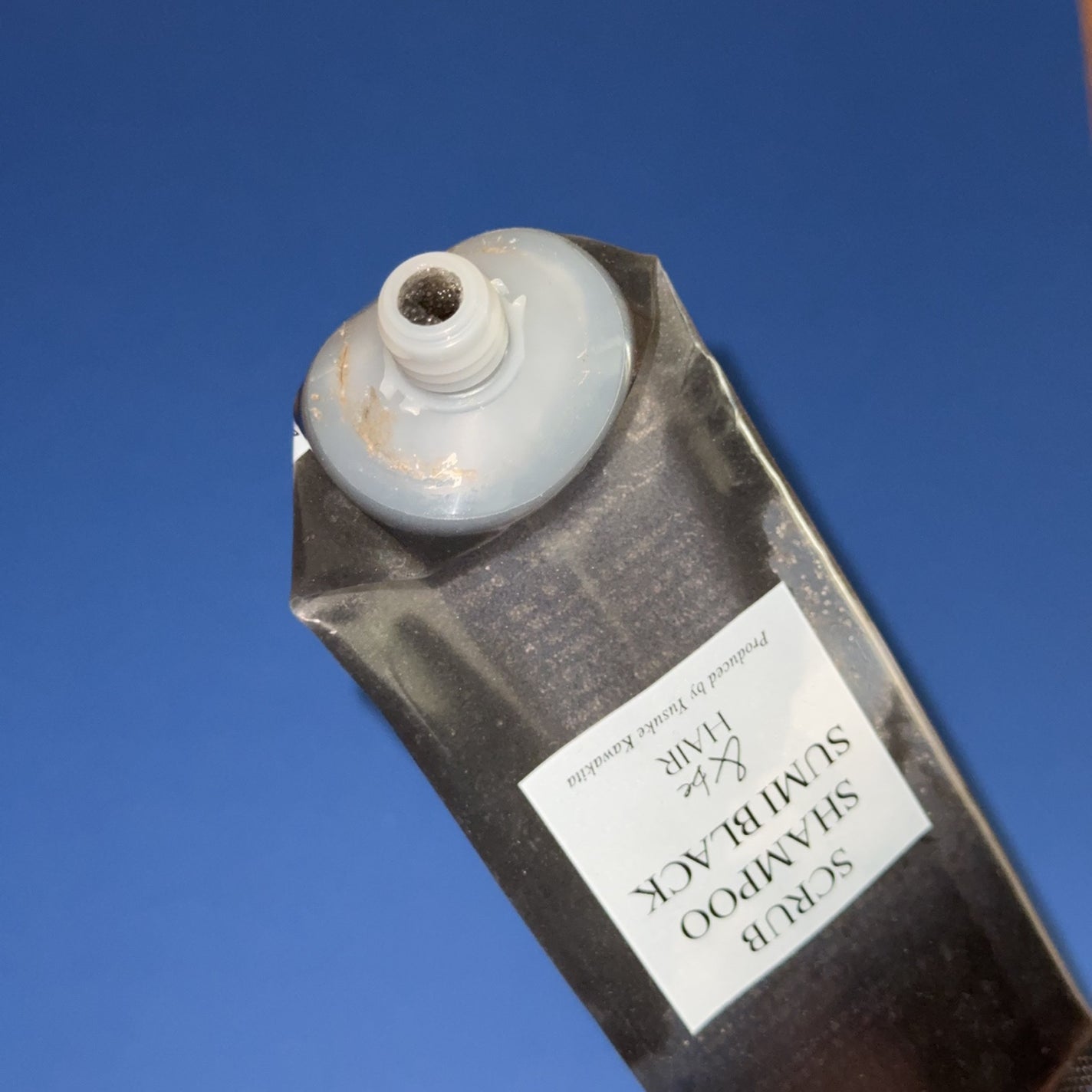 &be スクラブシャンプースミブラック/&be HAIR/市販シャンプーを使ったクチコミ(2枚目)