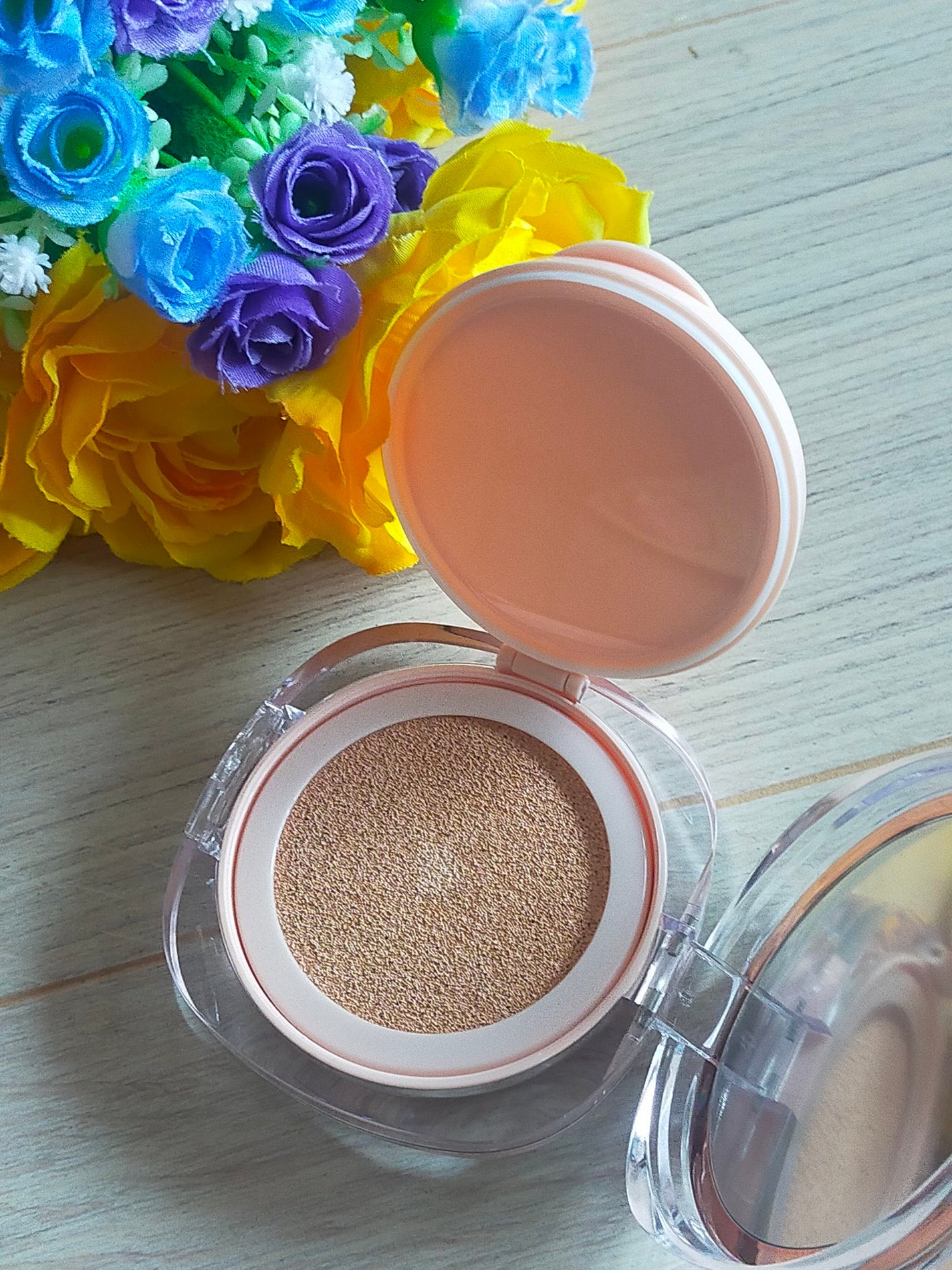 アリウル インクフェザーカバーラスティングクッション/Ariul/クッションファンデーションを使ったクチコミ(2枚目)