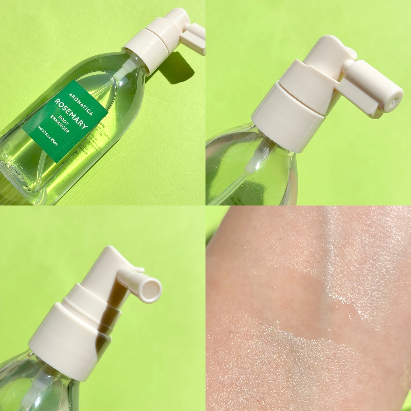 ローズマリールートエンハンサー/AROMATICA/頭皮ローションを使ったクチコミ（3枚目）