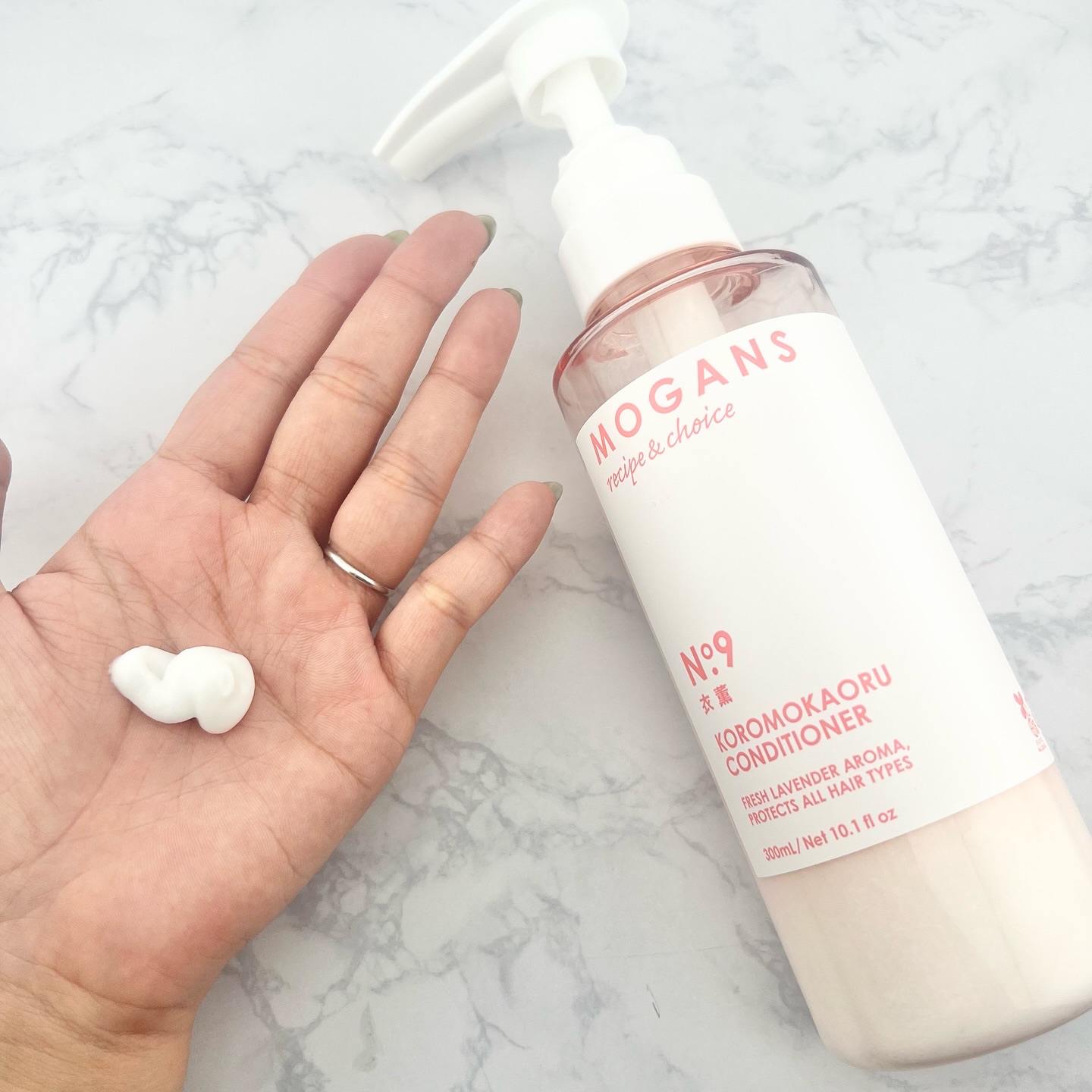 ノンシリコン アミノ酸 シャンプー/コンディショナー 衣薫（ころもかおる）/MOGANS/市販シャンプーを使ったクチコミ（3枚目）