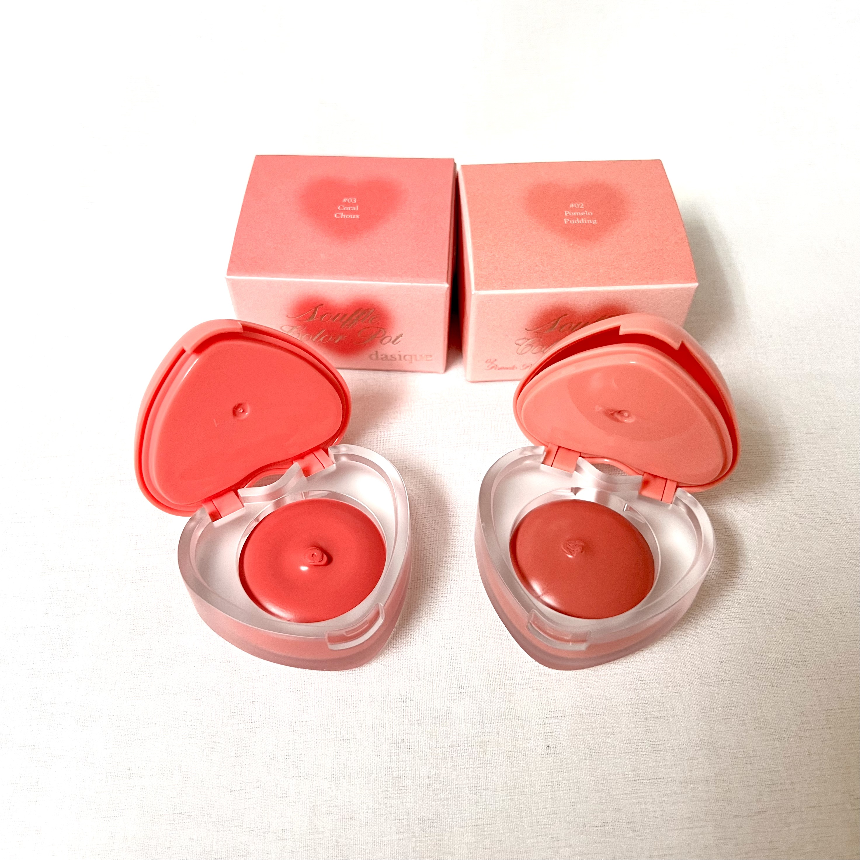 スフレカラーポット/dasique/口紅を使ったクチコミ（2枚目）