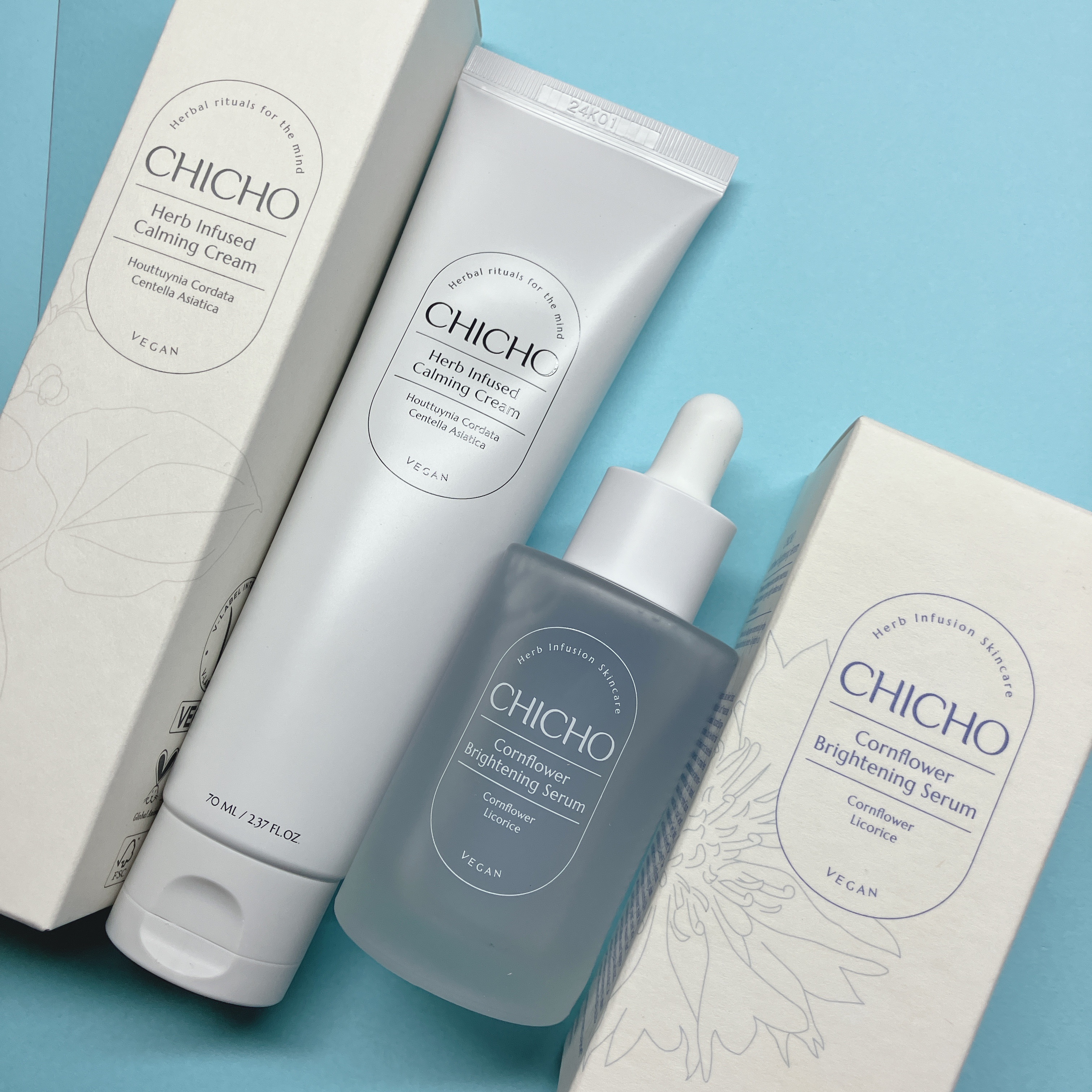 ハーブインフューズドカーミングクリーム/CHICHO/フェイスクリームを使ったクチコミ（1枚目）