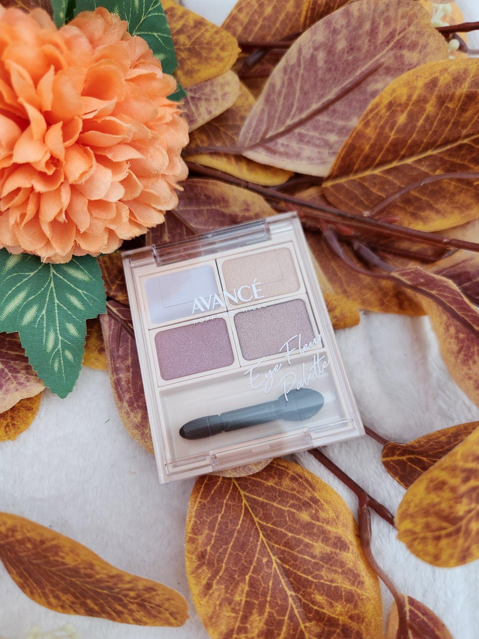 アヴァンセ アイフルール パレット ブルーベース/アヴァンセ/アイシャドウパレットを使ったクチコミ（2枚目）