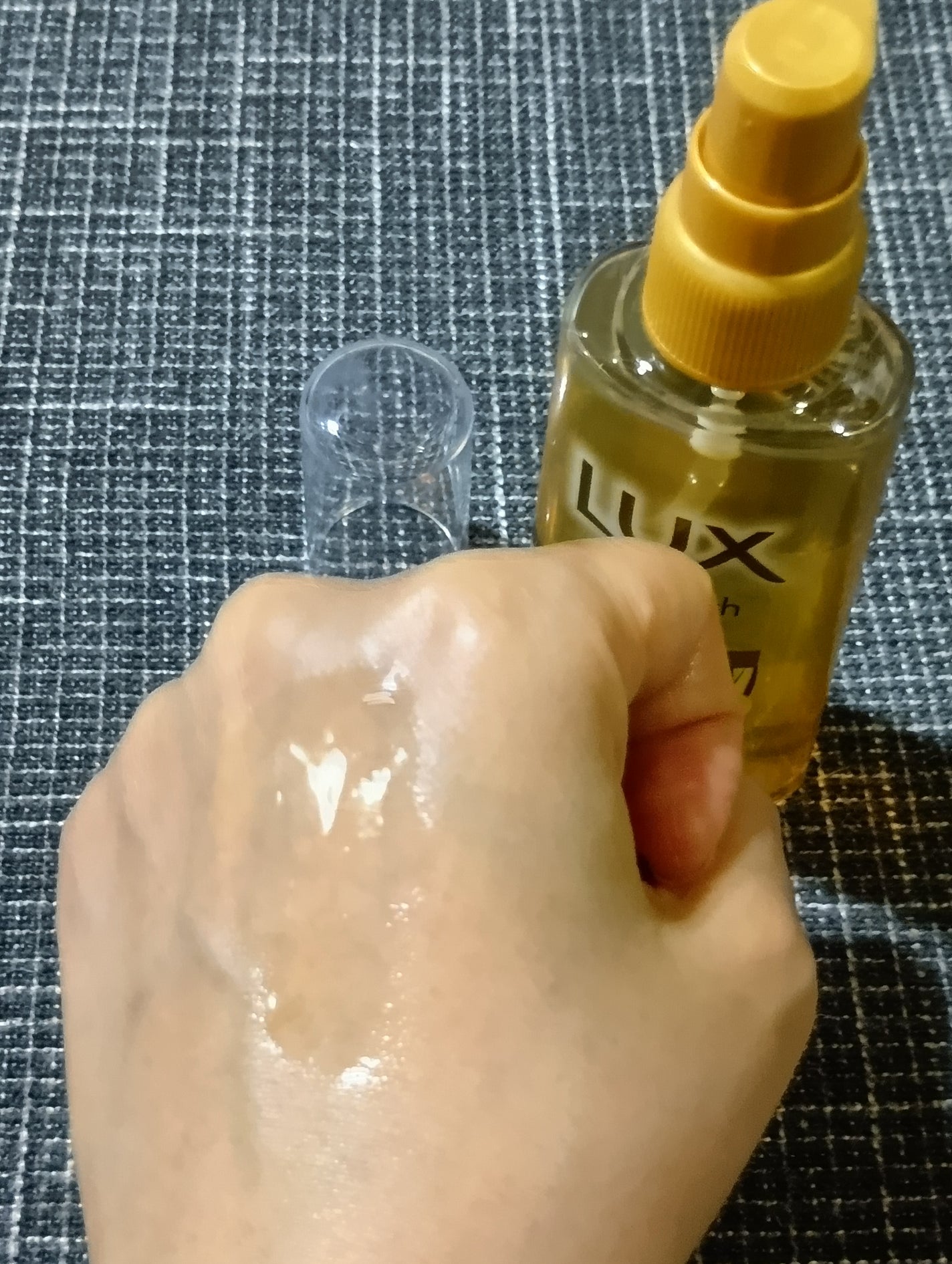 スーパーリッチシャイン ダメージリペア 補修ヘアオイル/LUX/ヘアオイルを使ったクチコミ(5枚目)