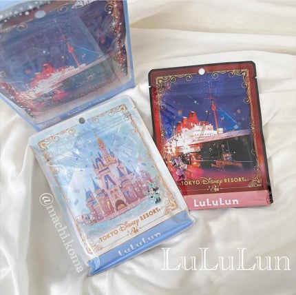 machi.koma @フォロバします♡ on LIPS 「LuLuLunディズニーのシートマスク✨🏰🐭🖤去年?もディズニ..」(1枚目)