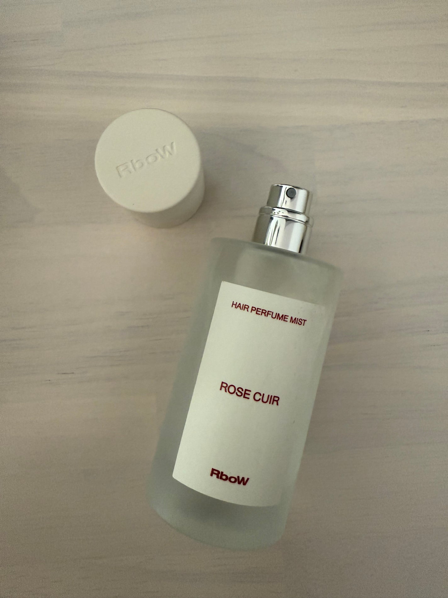 ヘアパフュームミスト ROSE CUIR /RboW/ヘアミストを使ったクチコミ(2枚目)