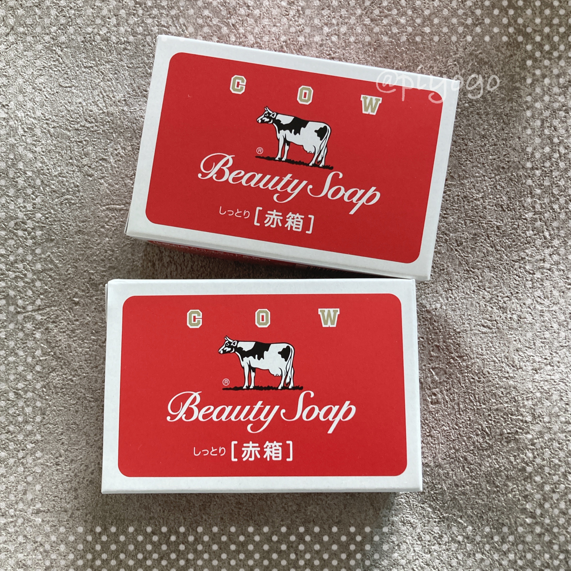 赤箱 (しっとり)/カウブランド/洗顔石鹸を使ったクチコミ（1枚目）