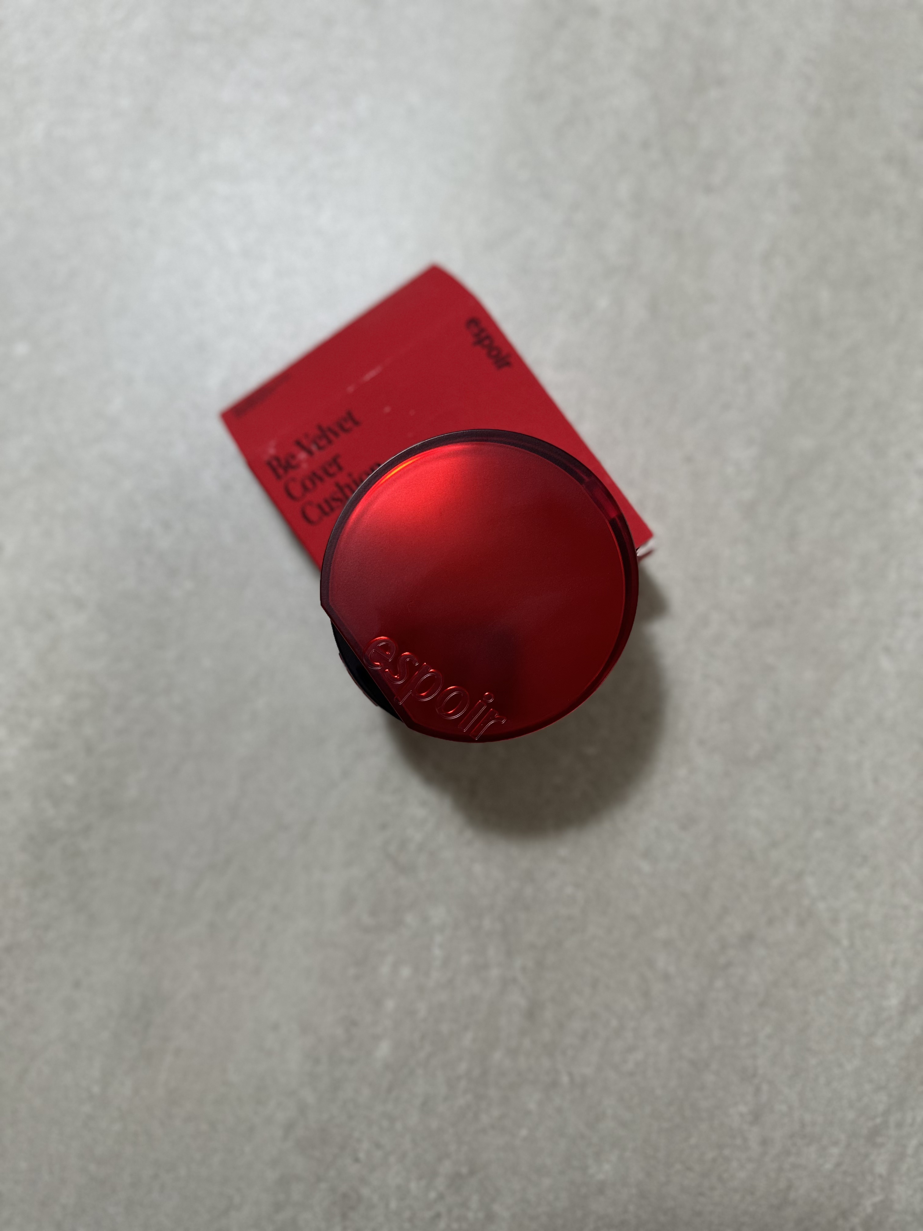 ビーベルベットカバークッション/espoir/クッションファンデーションを使ったクチコミ（1枚目）