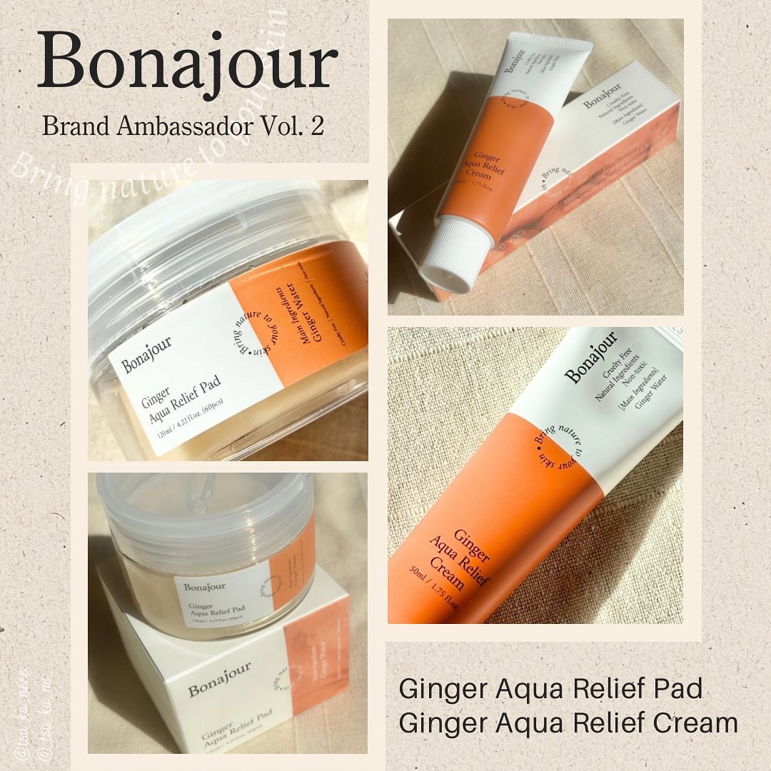 ジンジャーアクアリリーフパッド 60枚/Bonajour/トナーパッドを使ったクチコミ（1枚目）