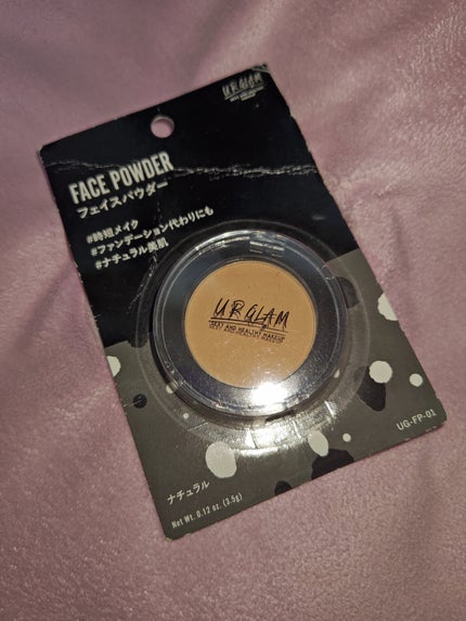 UR GLAM FACE POWDER(フェイスパウダー)/U R GLAM/プレストパウダーを使ったクチコミ(1枚目)