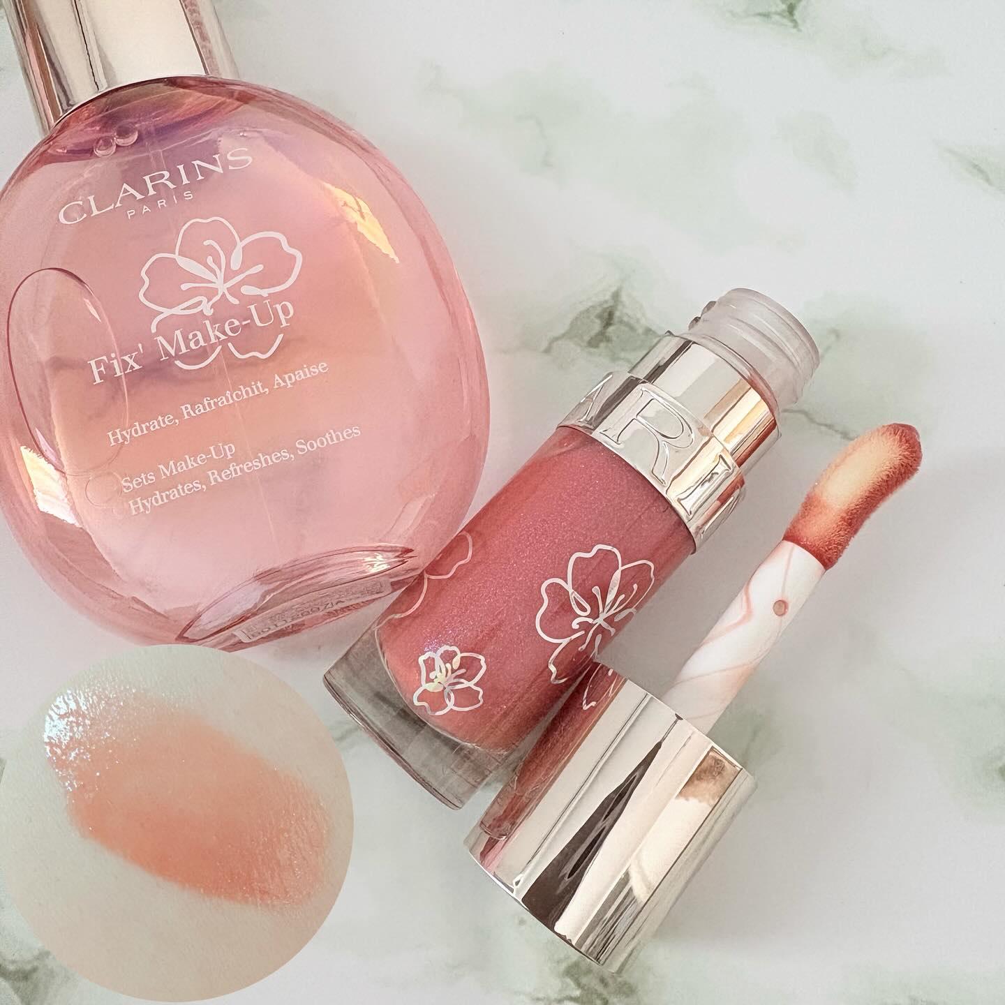 リップコンフォートオイル/CLARINS/リップグロスを使ったクチコミ（3枚目）