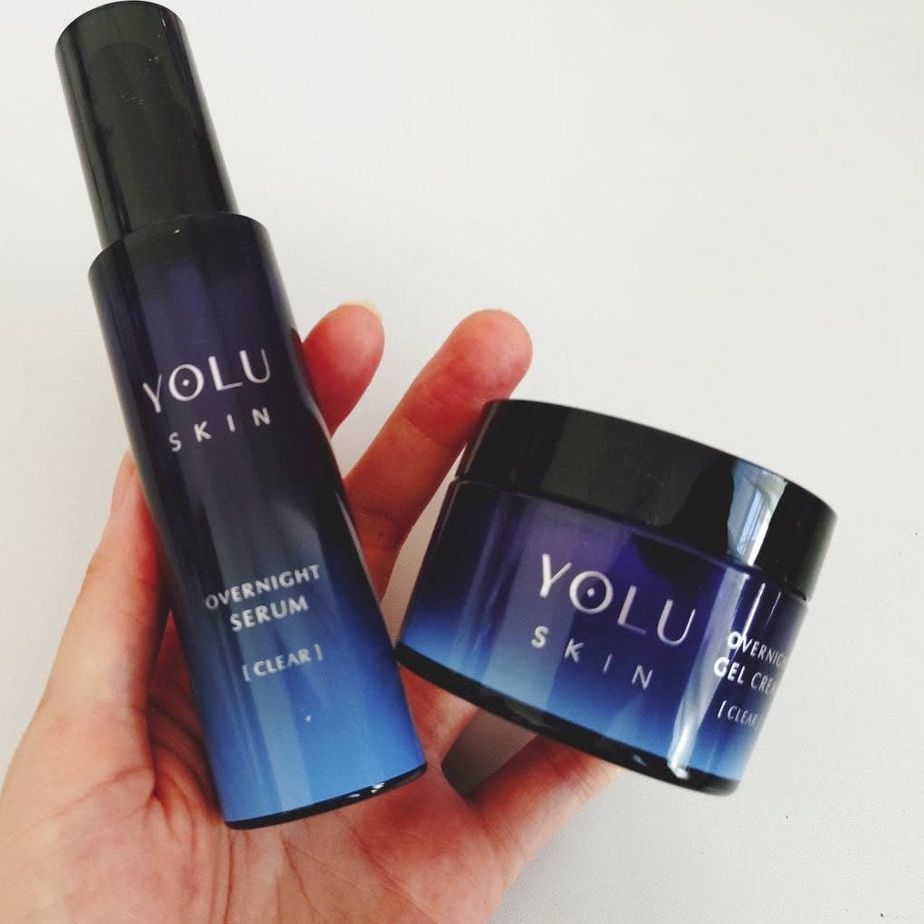 ヨル スキン オーバーナイトセラム クリア/YOLU/美容液を使ったクチコミ(1枚目)