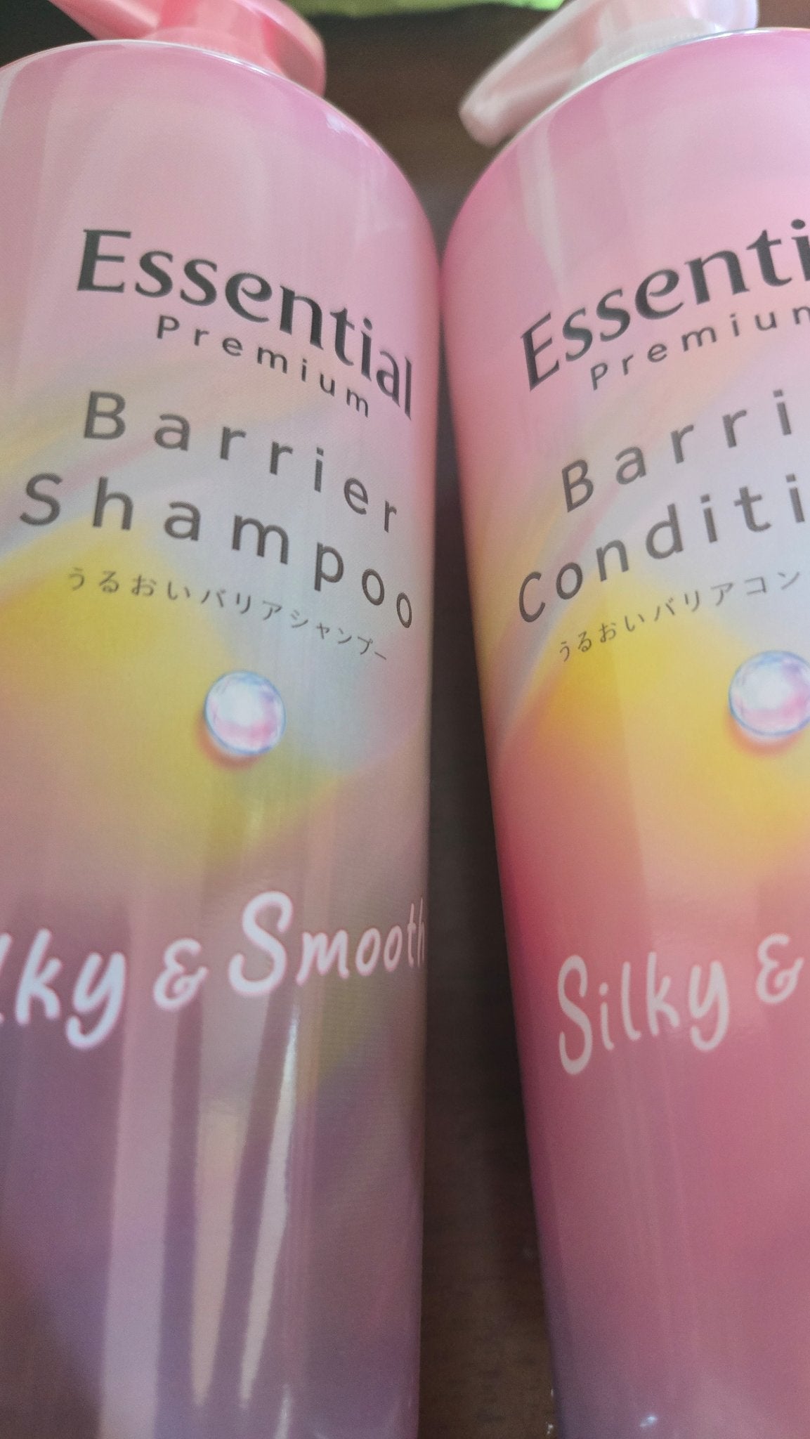 エッセンシャルプレミアム バリアシャンプー・コンディショナー シルキー&スムース/エッセンシャル/市販シャンプーを使ったクチコミ(1枚目)