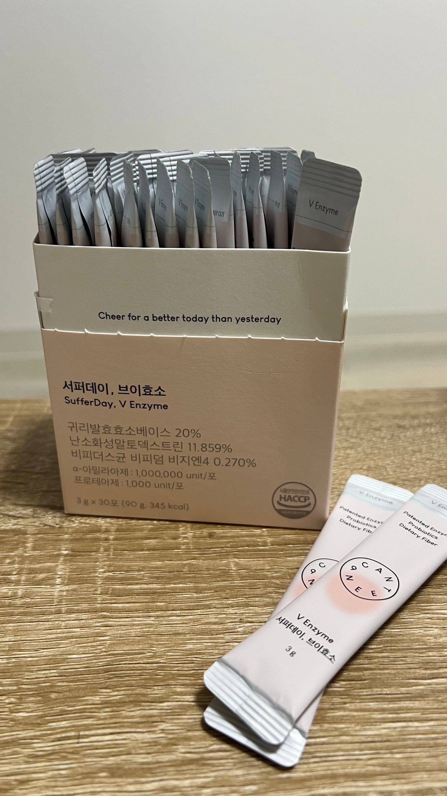 サファーデイ V酵素/canteen9/ボディサプリメントを使ったクチコミ(1枚目)