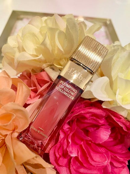 ダルバ プランピンクグロウボリューマイザー/ダルバ/リップグロスを使ったクチコミ(4枚目)