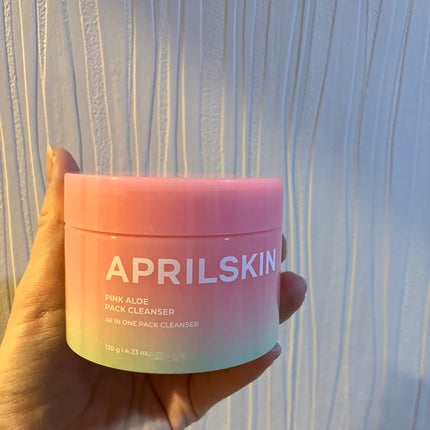 ピンクアロエメレンゲクレンザー/APRILSKIN/その他洗顔料を使ったクチコミ(1枚目)