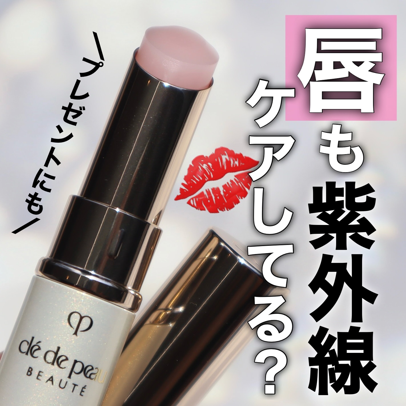 ソワンプロテクトゥールレーブル/クレ・ド・ポー ボーテ/リップクリームを使ったクチコミ（1枚目）