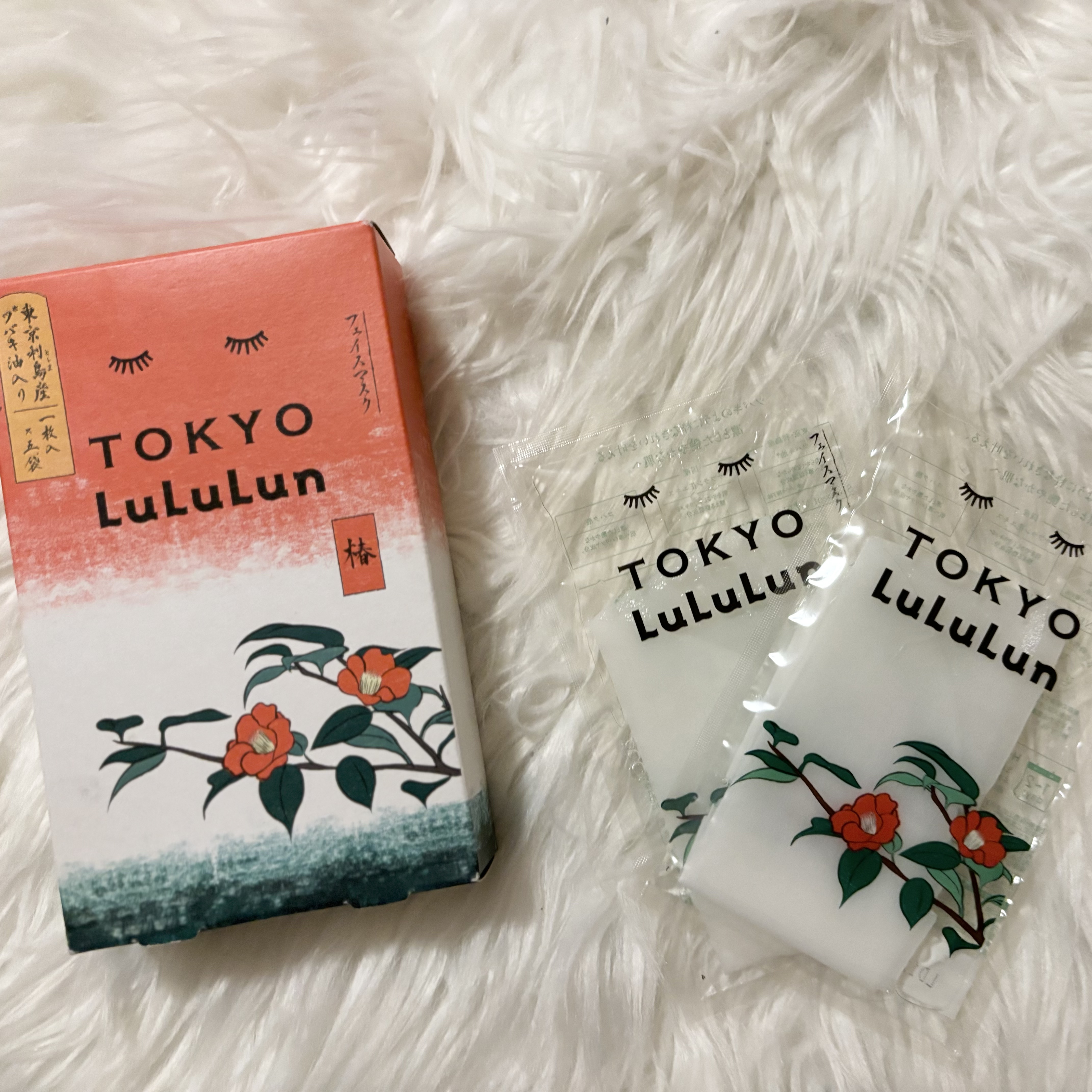 東京ルルルン（粋な椿のマスク）/ルルルン/シートマスク・パックを使ったクチコミ（1枚目）